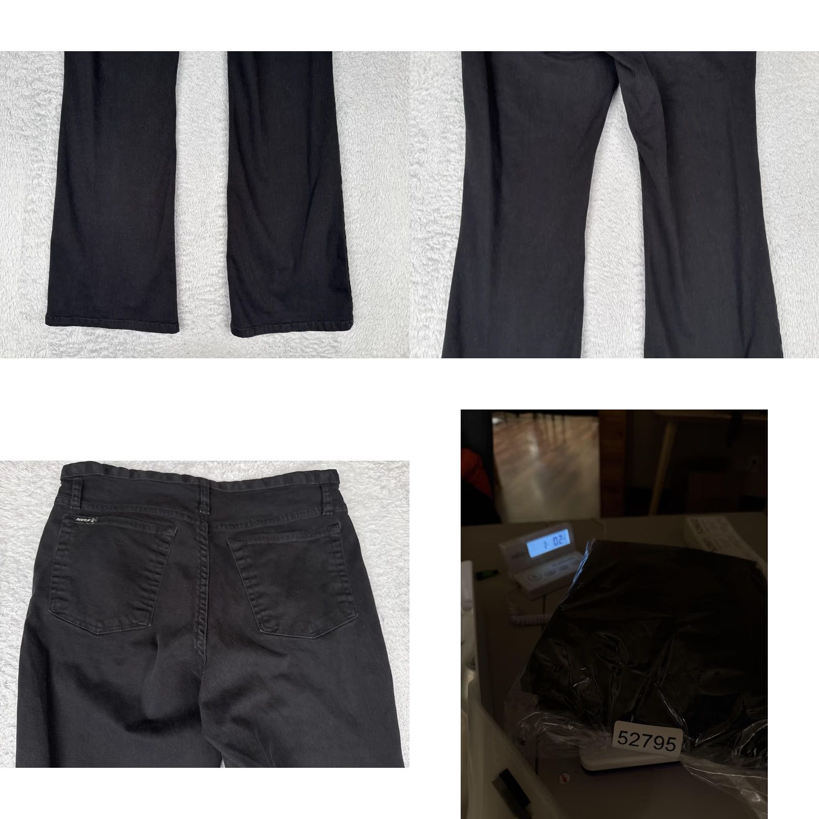 Jordache VINTAGE Jordache Jeans Women Bootcut Black Leopard Print Denim 28x30 90s Size 32" / US 10 / IT 46 - 10 Thumbnail