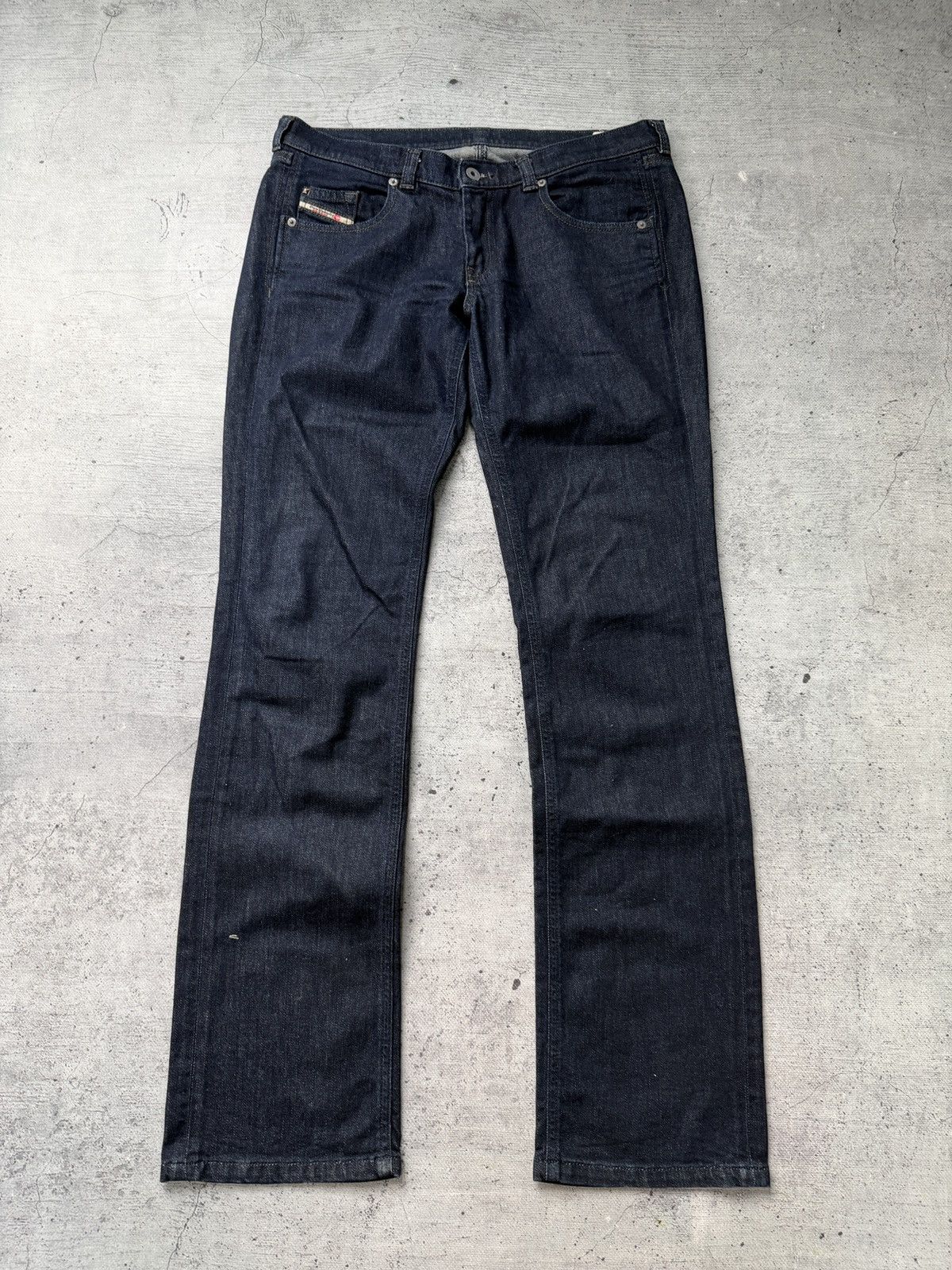 Diesel Vintage Diesel Low rise Faded Jeans Y2K 2000s Size 32" / US 10 / IT 46 - 5 Thumbnail