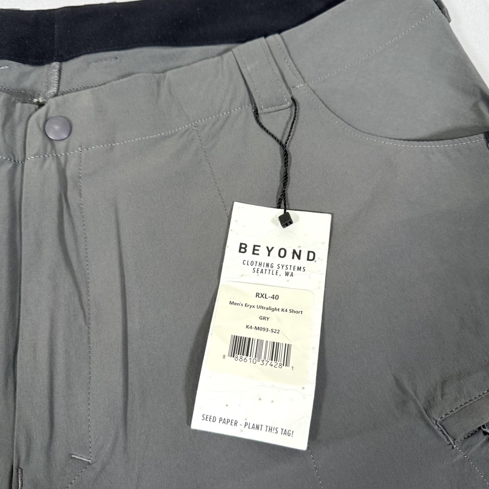 Vintage Beyond Clothing Shorts Mens 40 Gray Eryx Ultralight K4 Stretch Military Cargo Size US 40 / EU 56 - 3 Thumbnail