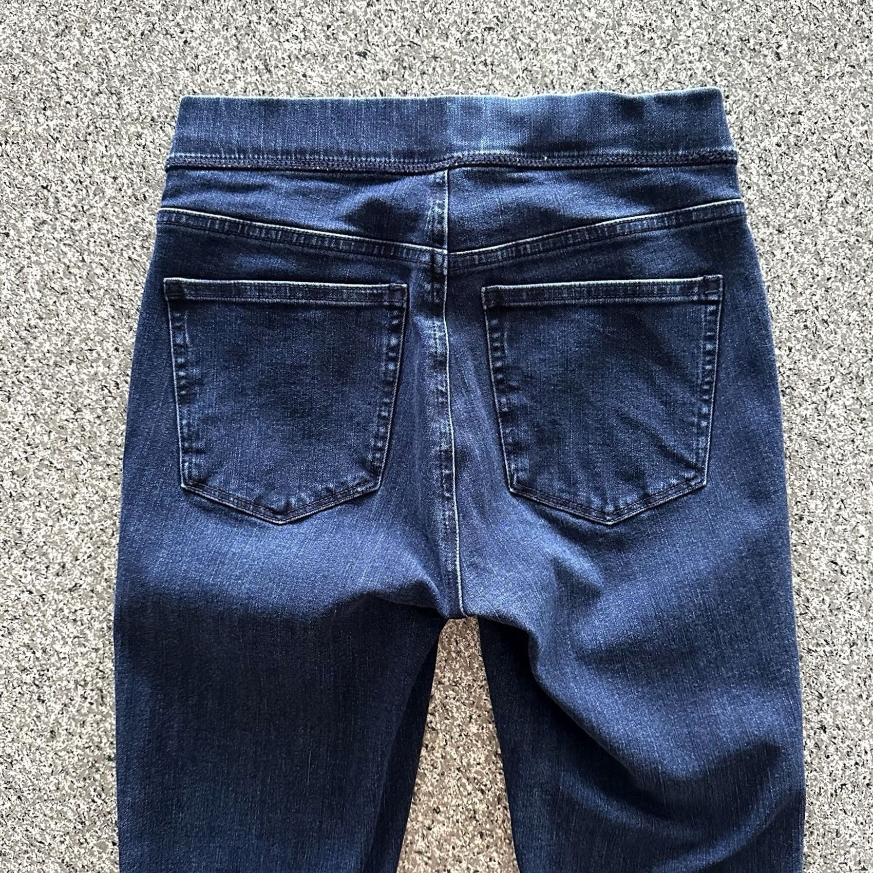 J.Crew J.CREW Jeans Skinny High Rise Pull On 2 Womens 26x26 Denim Blue Stretch Cotton Polyester Spandex Rayon Size 26" / US 2 / IT 38 - 5 Thumbnail