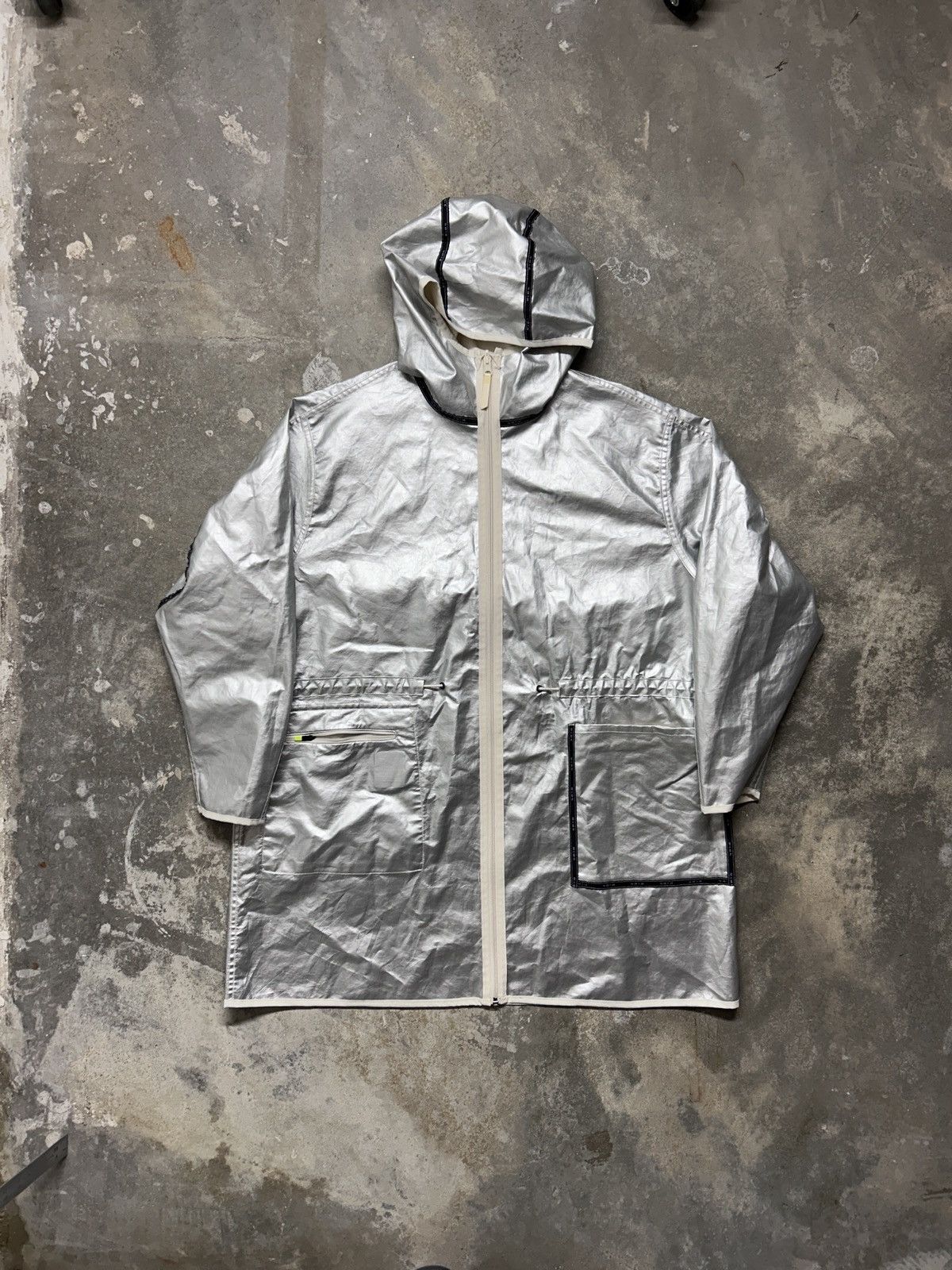 Nike Nike Tech Parka Reversible Running Rain Jacket Size XL / US 12-14 / IT 48-50 - 5 Thumbnail