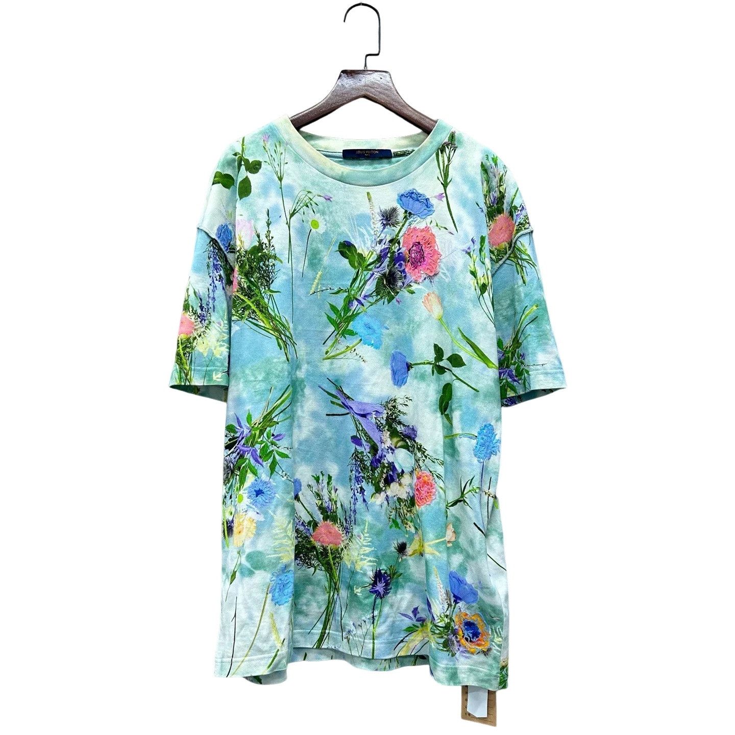 Louis Vuitton Louis Vuitton Floral Short Sleeve T-Shirt Size M Size US M / EU 48-50 / 2 - 1 Thumbnail