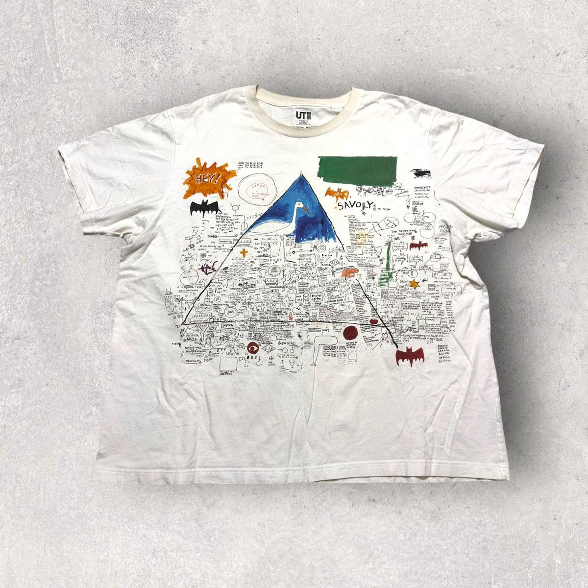 Jean-Michel Basquiat × Uniqlo Uniqlo x Jean Michel Basquiat tee Size US XXL / EU 58 / 5 - 1 Thumbnail