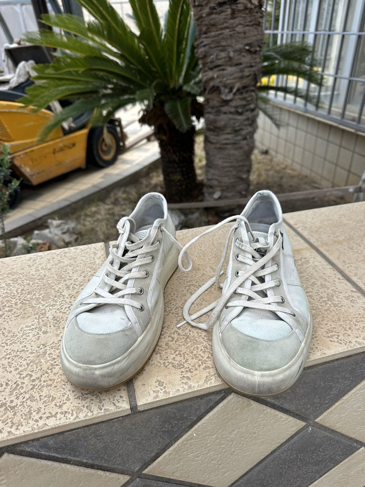 Ecco × Stone Island Stone Island x ECCO White Shoes Sneakers 42 size Size US 9 / EU 42 - 13 Thumbnail