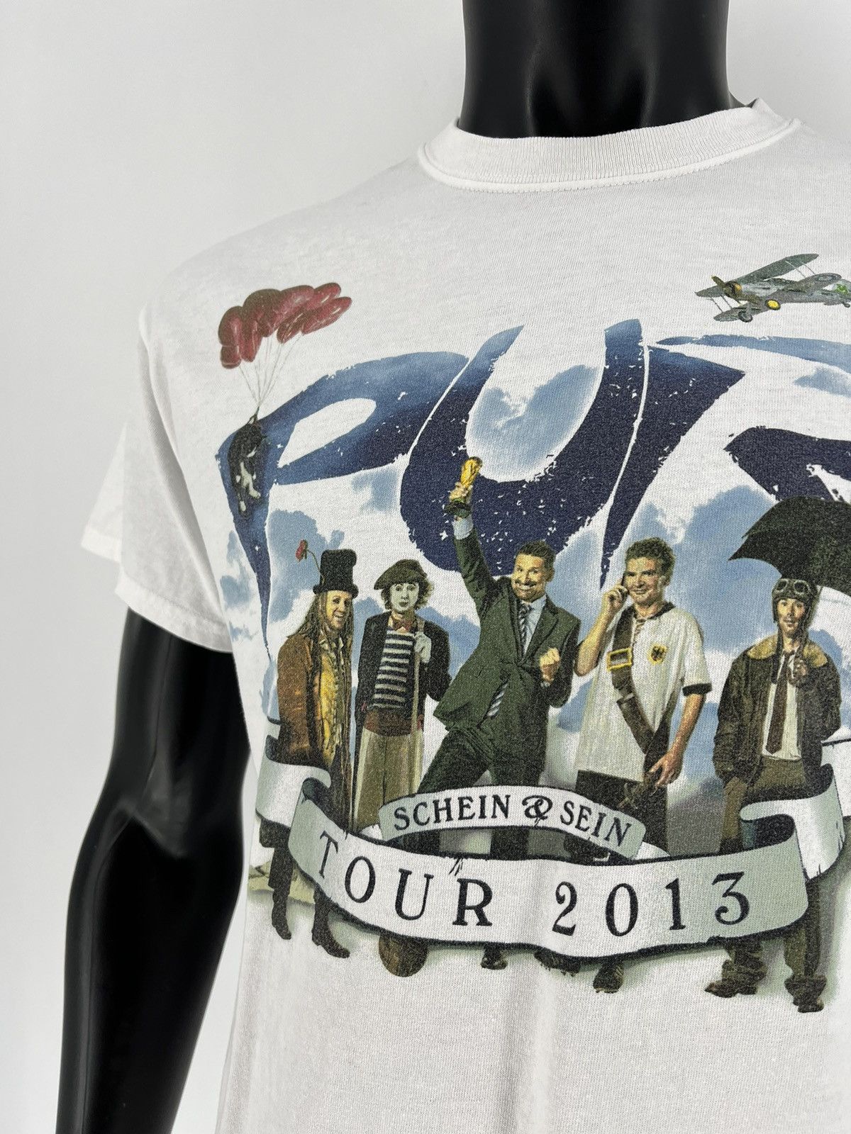 Band Tees × Vintage PUR 2013 Vintage T-Shirt Pop Rock Band Tee 90s Tour Rare Size US M / EU 48-50 / 2 - 6 Thumbnail