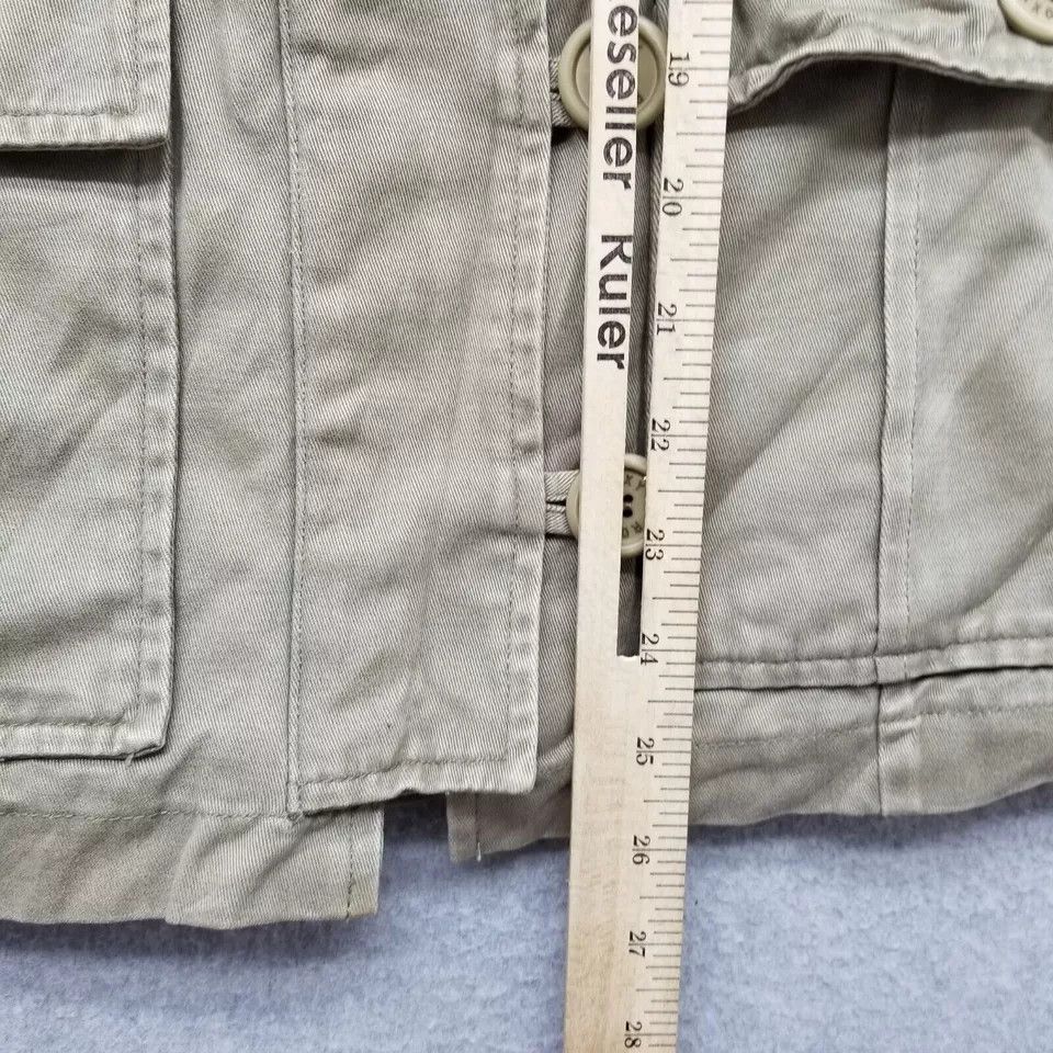 Other Roxy Jacket Womens Small Full Zip Buttons Hooded Cotton Size S / US 4 / IT 40 - 10 Thumbnail