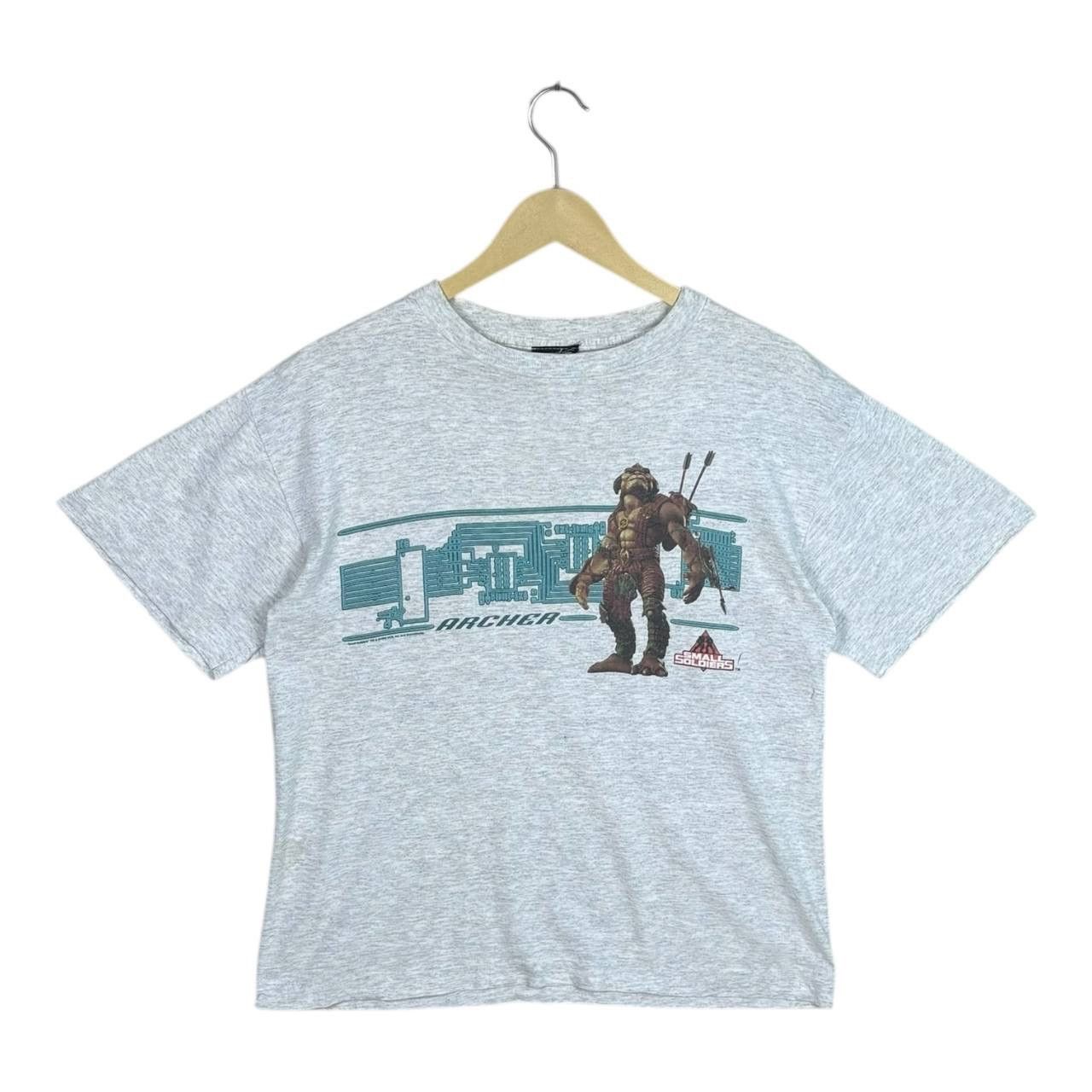 Vintage Vtg 1998 Small Soldiers Archer Movie Promo T-Shirt 90s Size US M / EU 48-50 / 2 - 1 Thumbnail