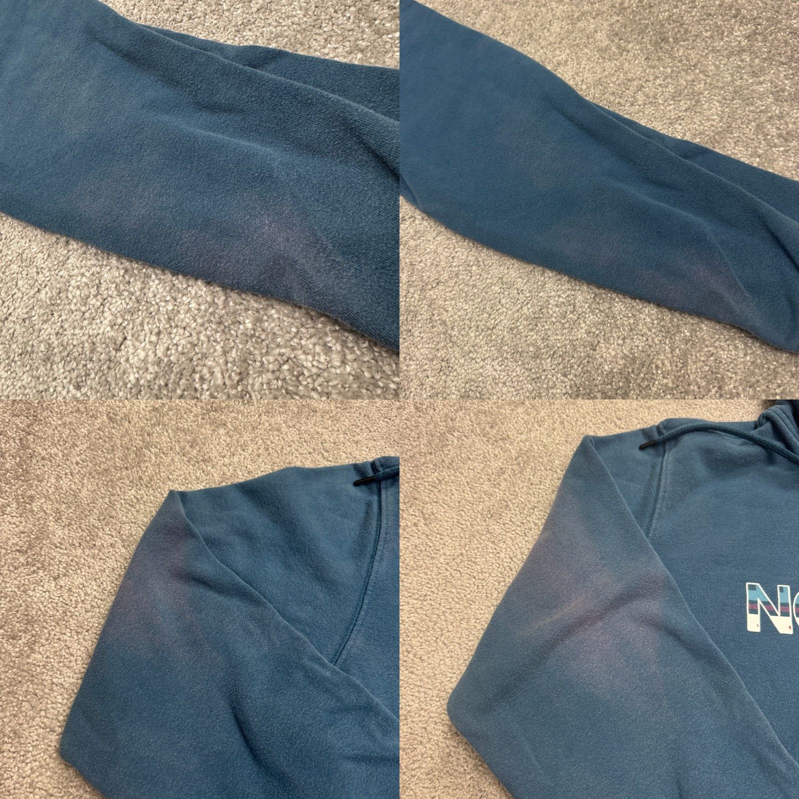 The North Face The North Face Aztec Pullover Hoodie Graphic Sweatshirt Mens Large Blue Casual Size US L / EU 52-54 / 3 - 8 Thumbnail
