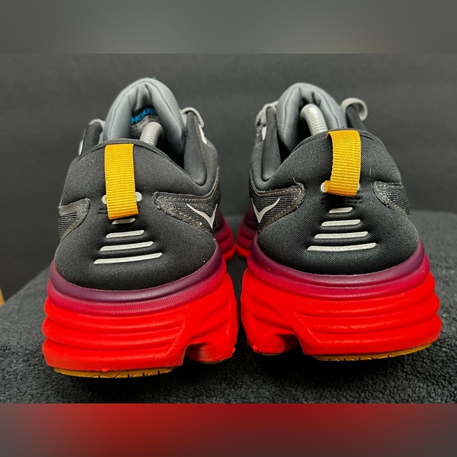 Hoka Hoka One One Bondi 8 Men’s SIZE 10.5 D Gray Athletic Shoes Size US 10.5 / EU 43-44 - 6 Thumbnail