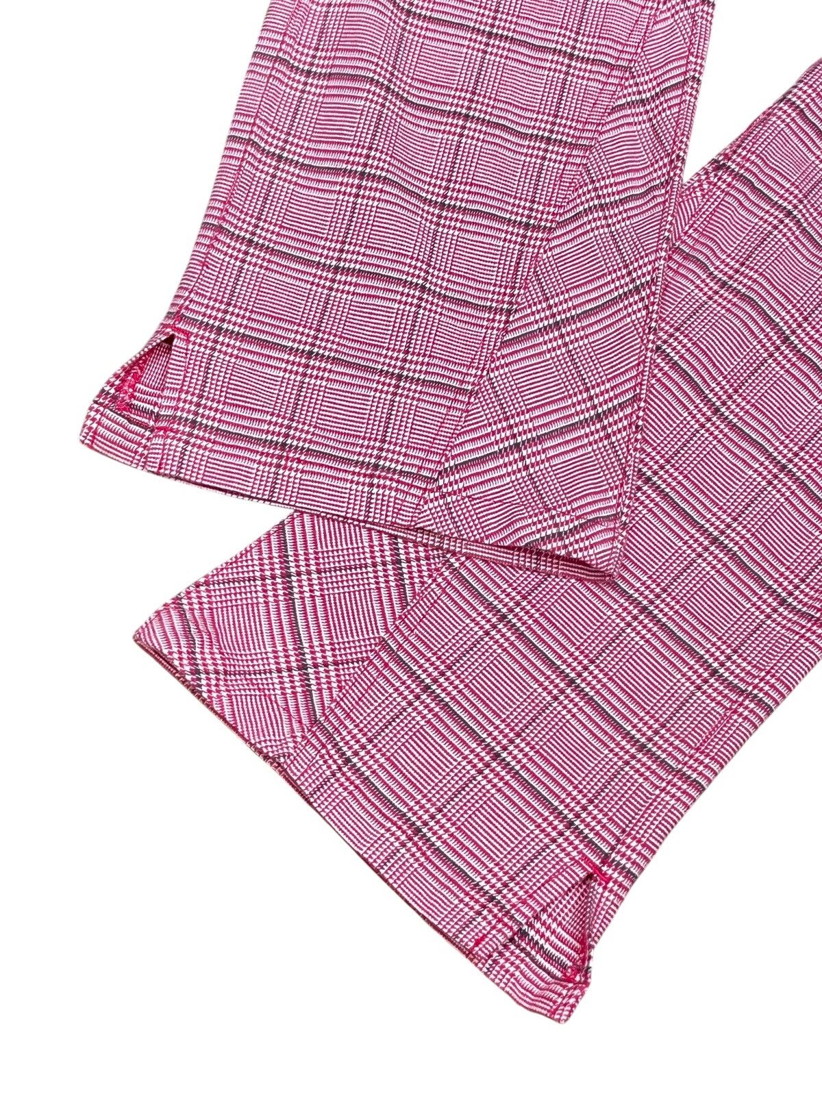 Oakley Vintage Oakley Skull Pink Houndstooth Flare Pants Rare Size 30" / US 8 / IT 44 - 7 Thumbnail