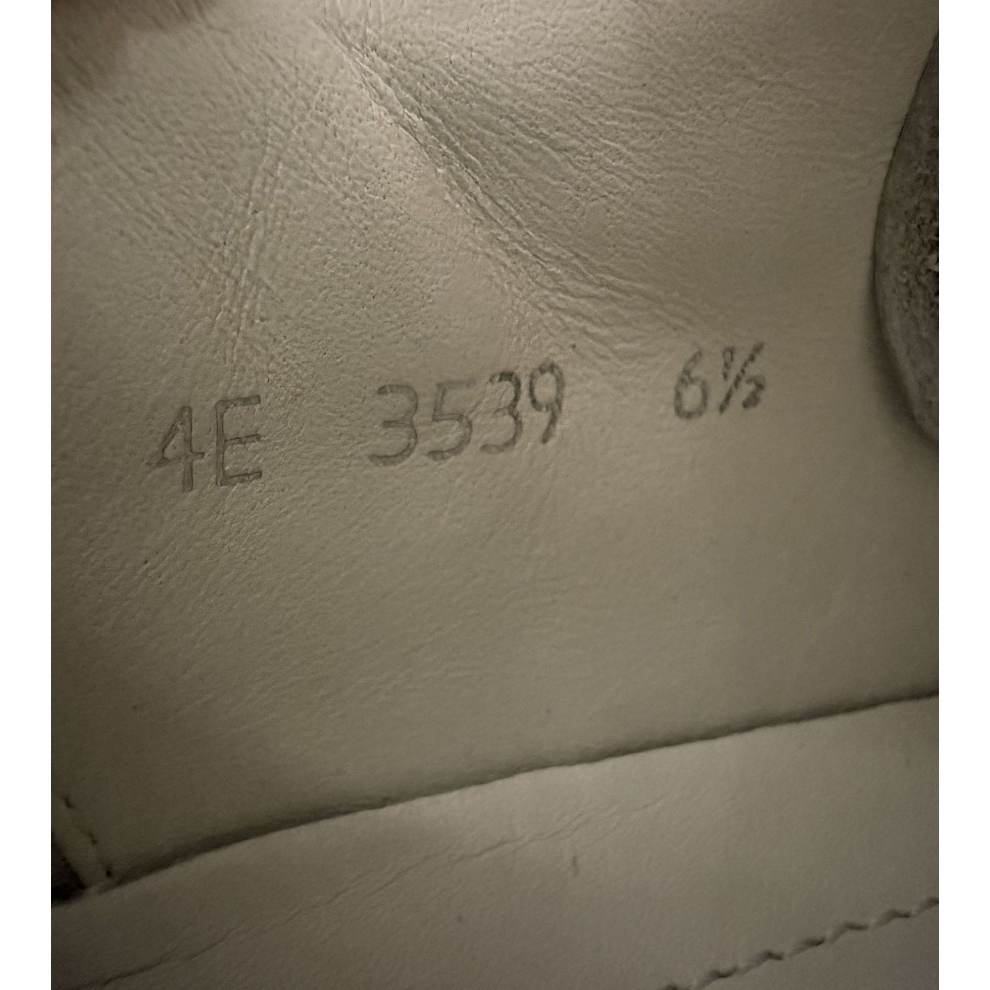 Prada Prada White Leather Low-Top Sneakers With Laces Size US 6.5 / IT 36.5 - 7 Thumbnail