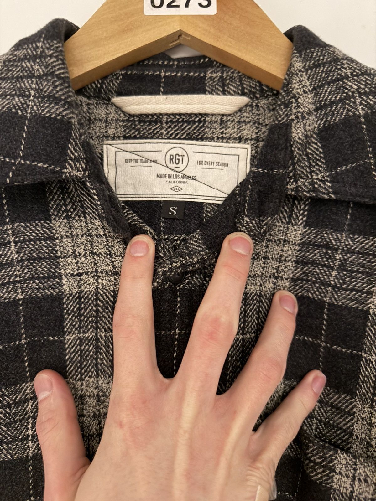 Rogue Territory Black Plaid Flannel Size US S / EU 44-46 / 1 - 3 Thumbnail
