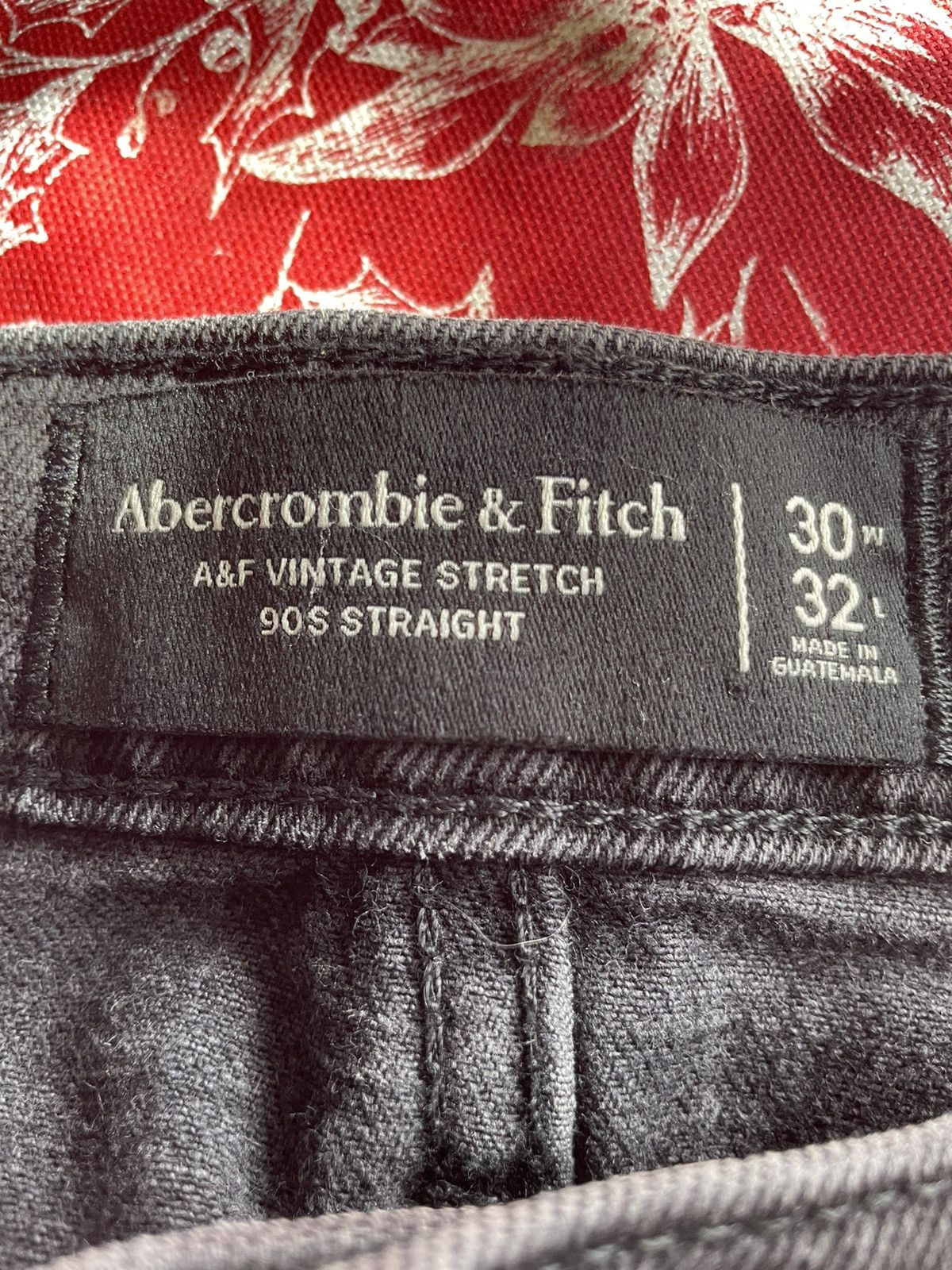 Abercrombie & Fitch Abercrombie & Fitch Vintage Stretch 90s Jean | Size 30 x 32 Size US 30 / EU 46 - 4 Thumbnail