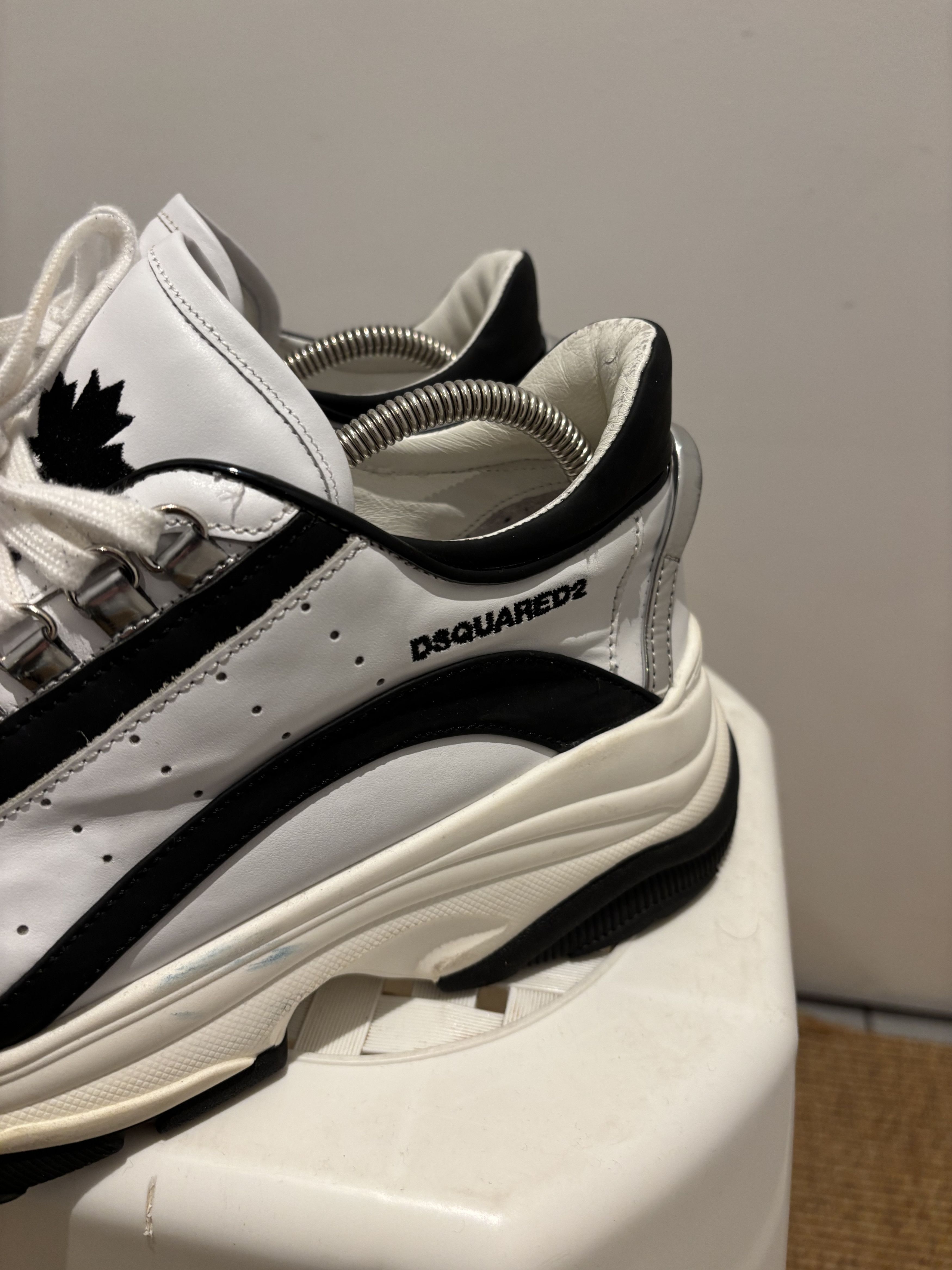 Dsquared2 Basket de luxe Dsquared2 Bumpy 551 Size US 11 / EU 44 - 3 Thumbnail