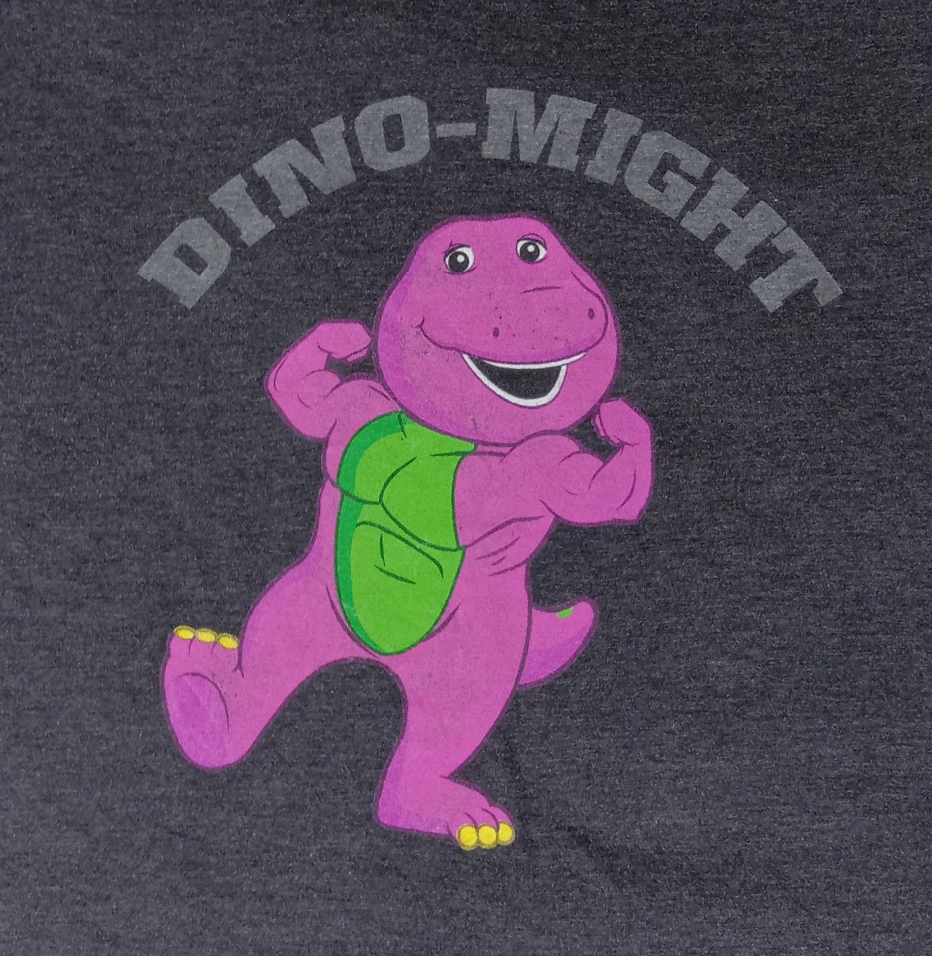 Vintage Vintage Barney Dino Might T Shirt Size US XL / EU 56 / 4 - 2 Thumbnail