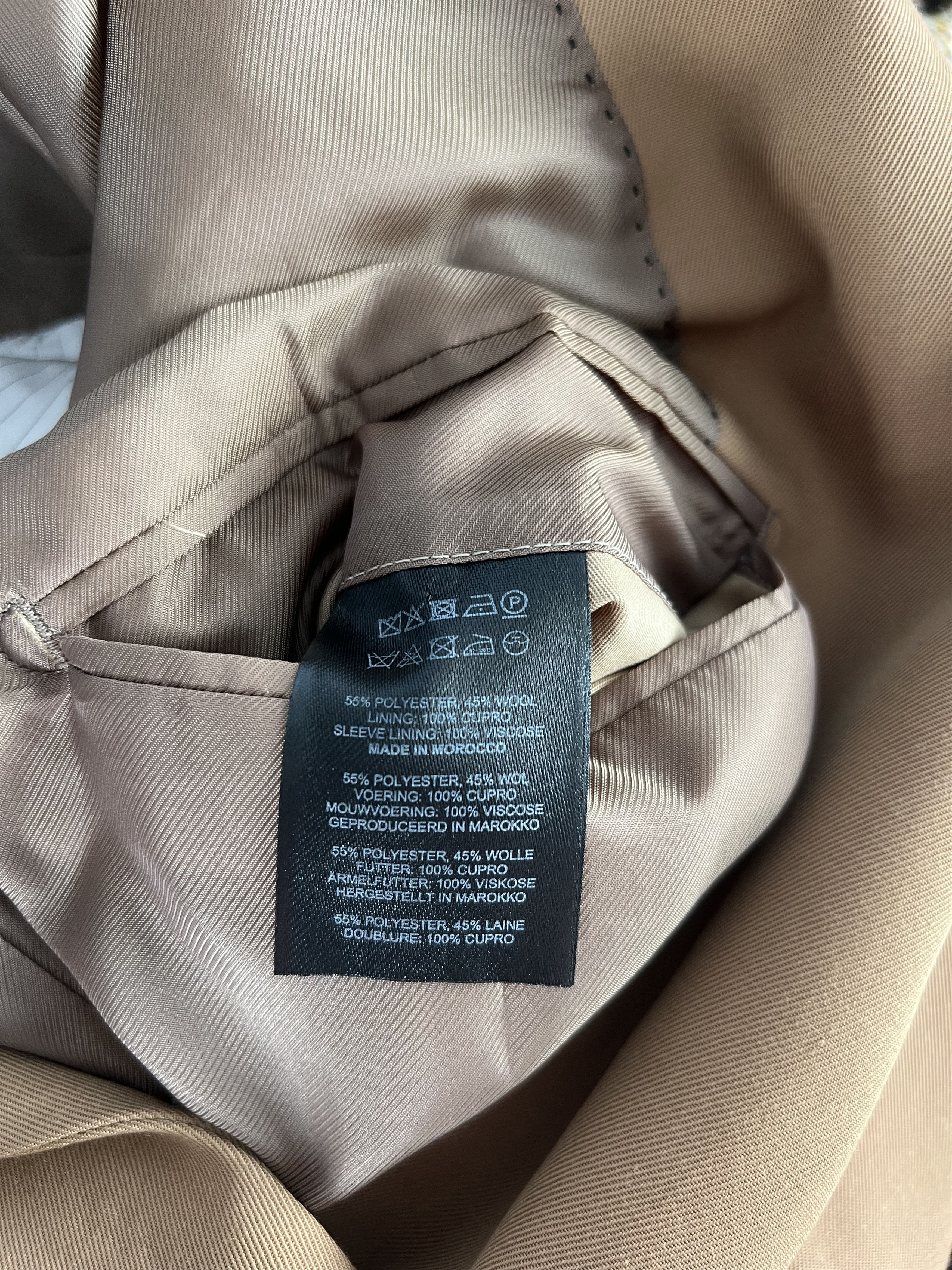 Dries Van Noten Dries Van Noten Bancroft Sports Coat in Camel Size 48R - 9 Thumbnail