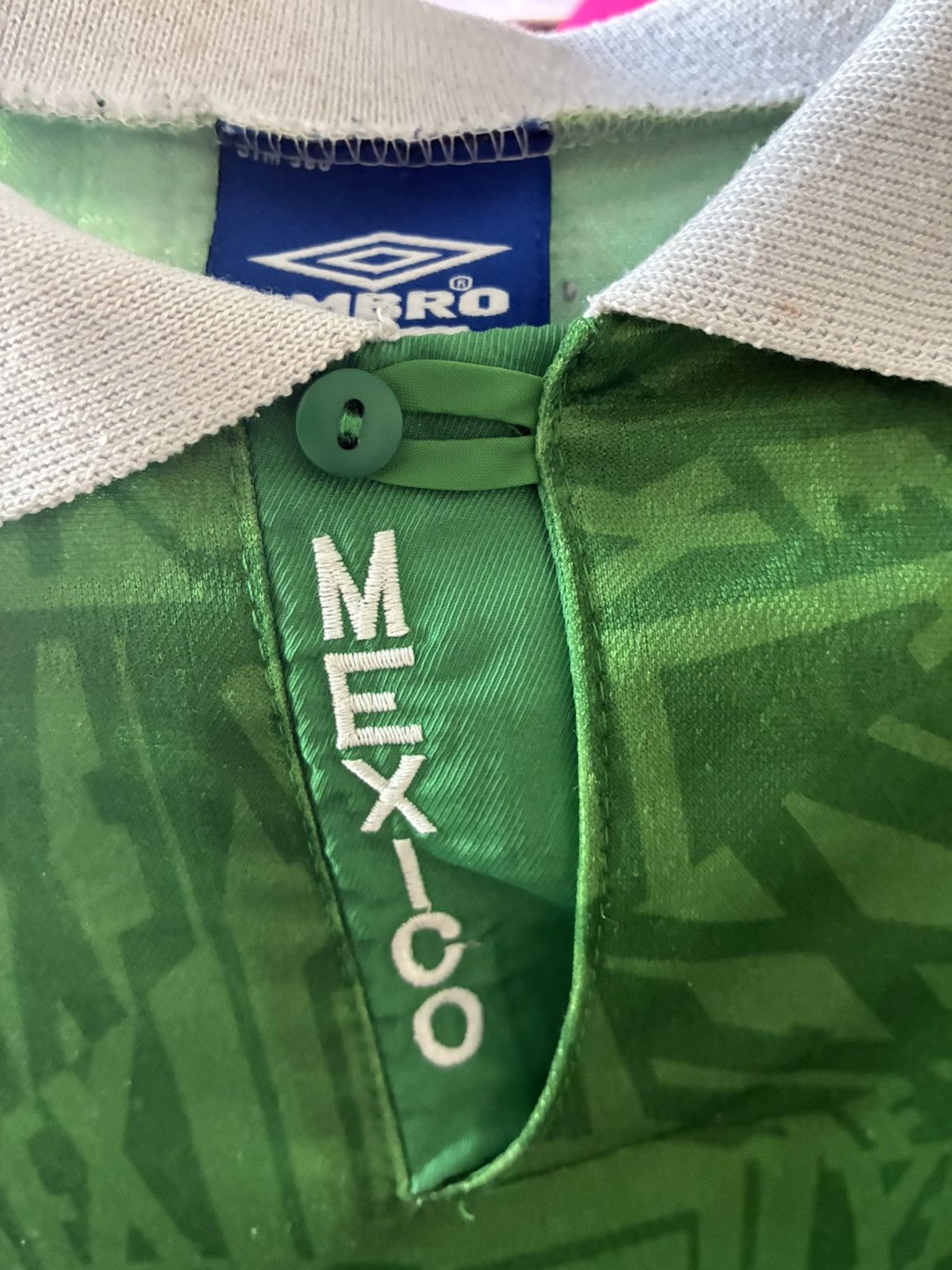 Umbro 1994 Mexico Home Jersey Size US XL / EU 56 / 4 - 12 Thumbnail