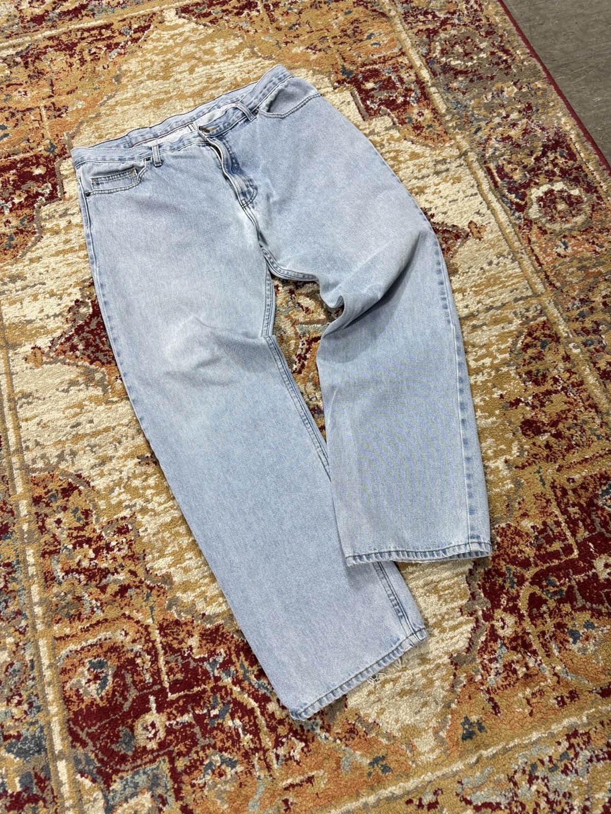 Acne Studios ᶠᵃⁿᶜʸᵍᵘʸ Vintage Baggy Washed Denim Jeans Wide leg Y2K Size US 36 / EU 52 - 1 Thumbnail