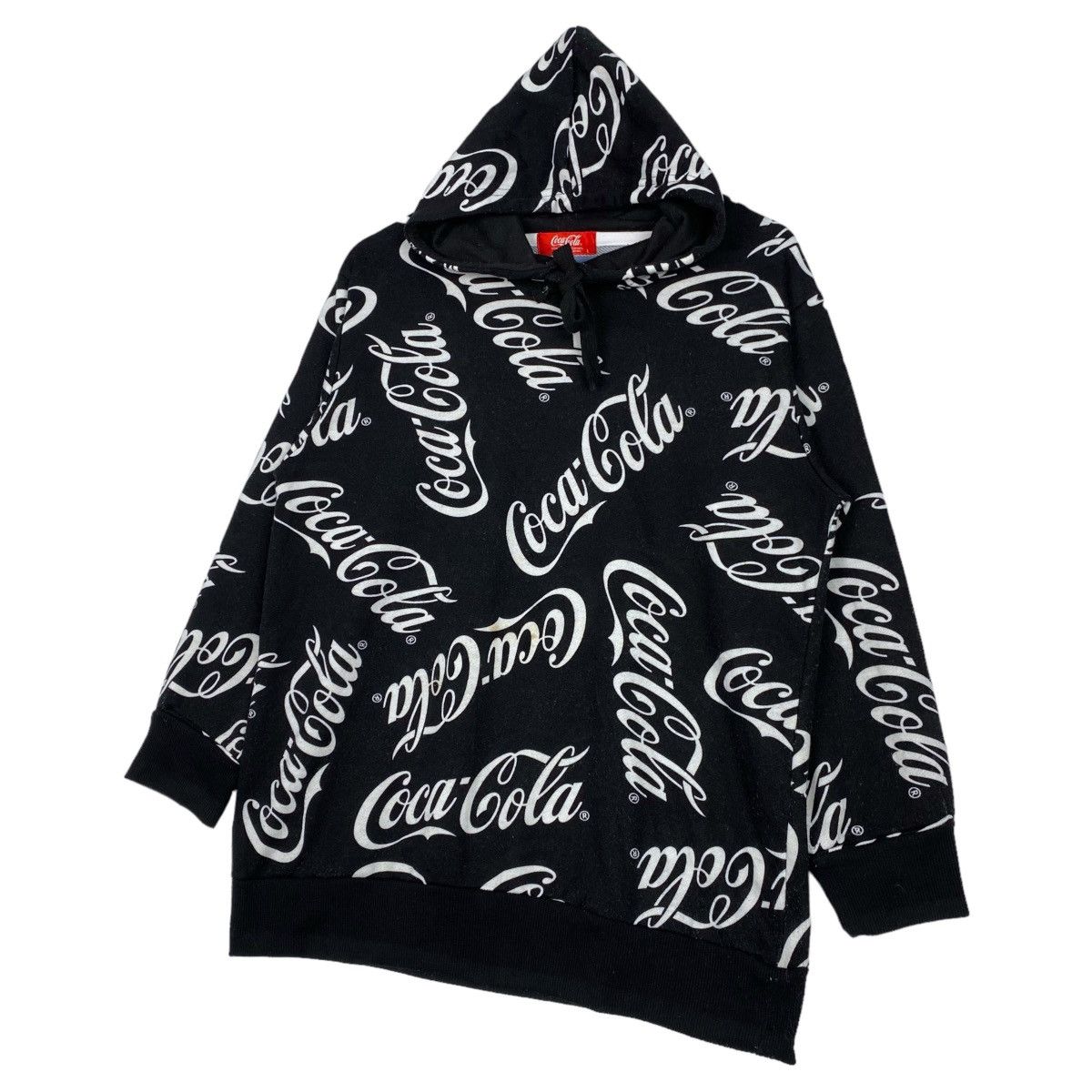 Coca Cola × Vintage Vintage Coca Cola All Over Print Hoodie Size L Size US L / EU 52-54 / 3 - 3 Thumbnail