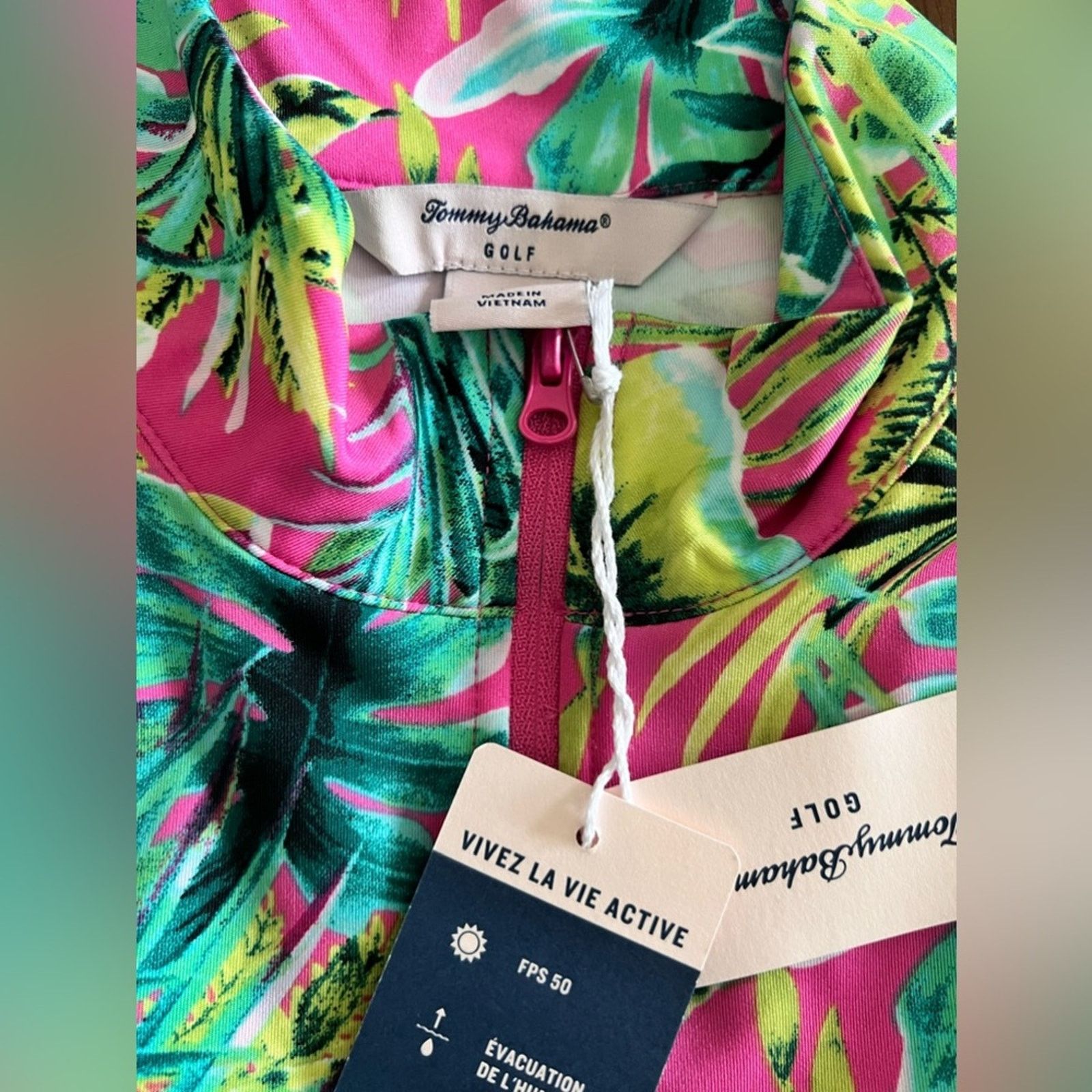Tommy Bahama 🎉LAST PIECE🎉TOMMY BAHAMA Upf 50 Golf Quarter Zip Popover Size L / US 10 / IT 46 - 6 Thumbnail