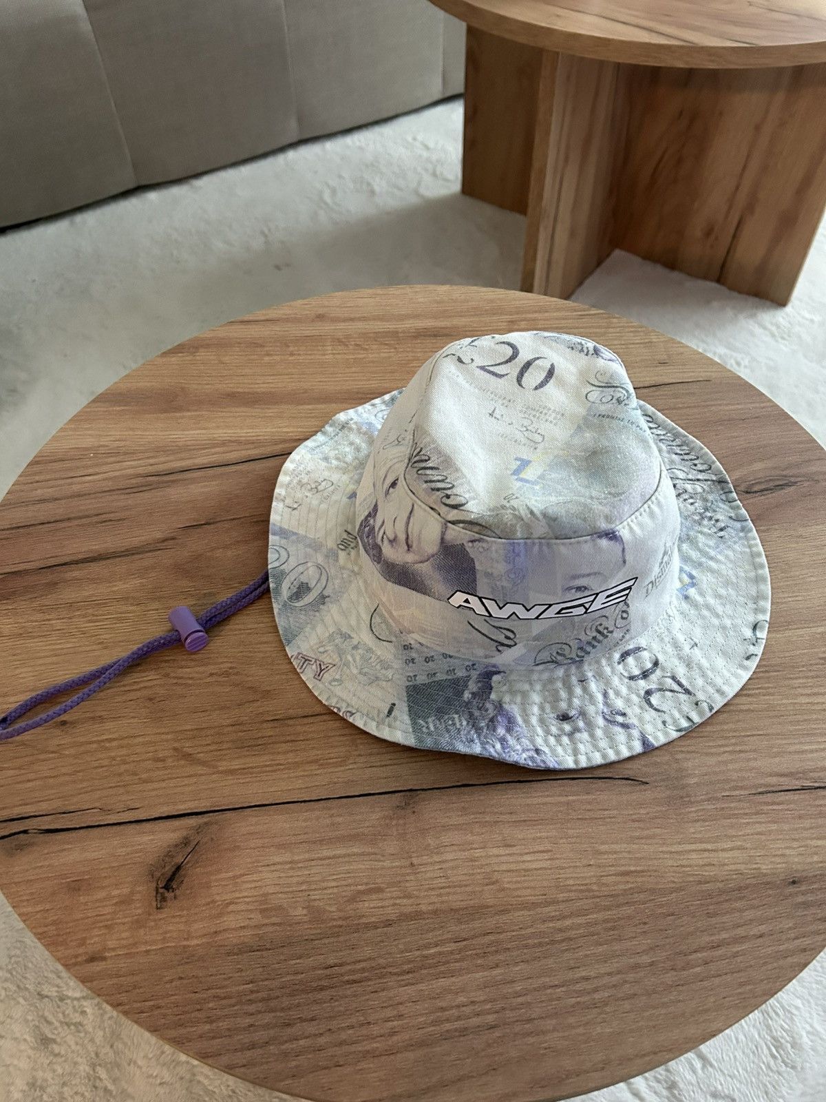 AWGE AWGE Twenty Pound printed twill hat Size ONE SIZE - 1 Thumbnail