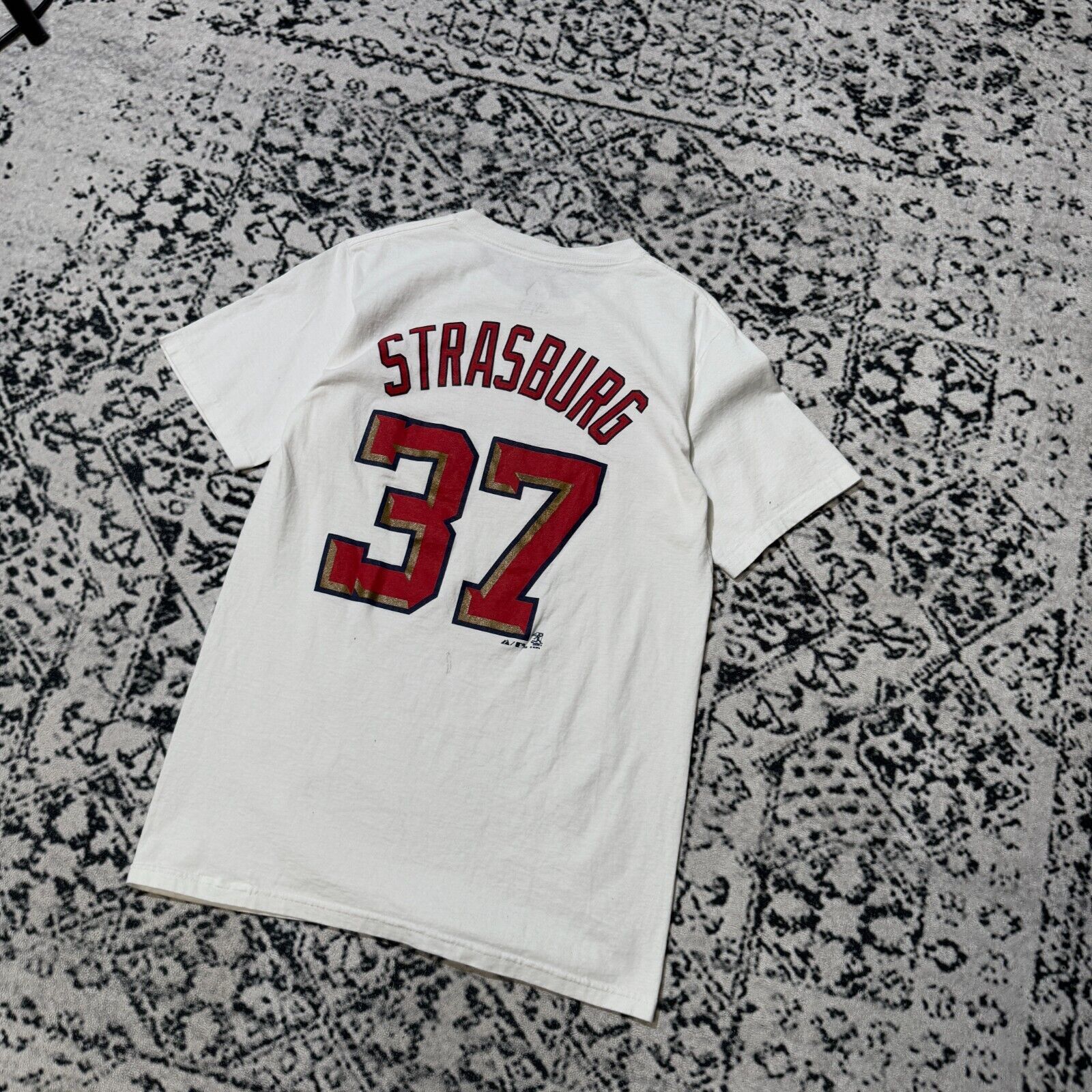 Majestic × Vintage Vintage Majestic White Cotton T-Shirt Size S Starasburg #37 Size S / US 4 / IT 40 - 11 Thumbnail