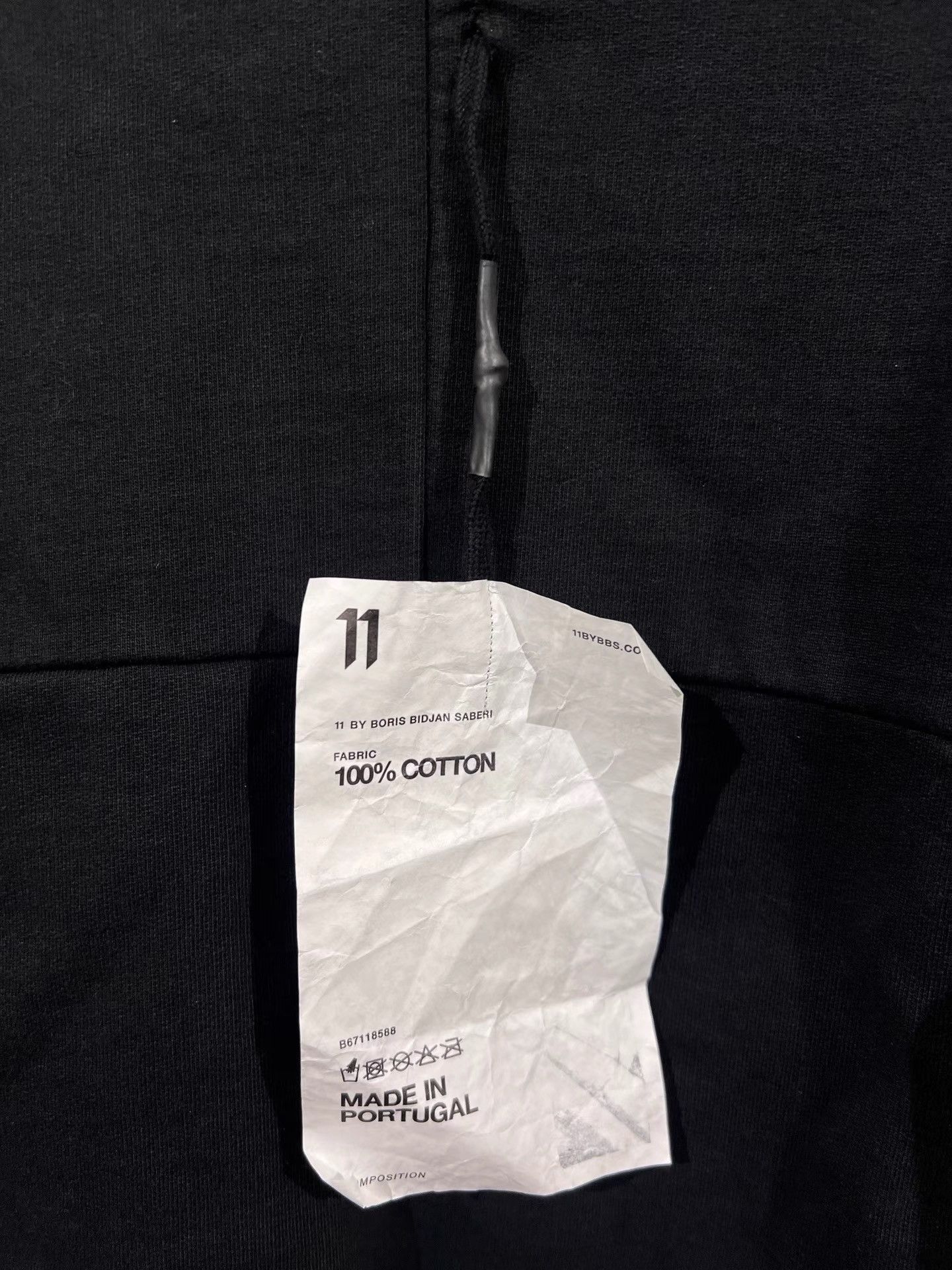 11 By Boris Bidjan Saberi 11by BBS Cotton Stitched Sweatshirt K35 Size US XXS / EU 40 - 9 Thumbnail