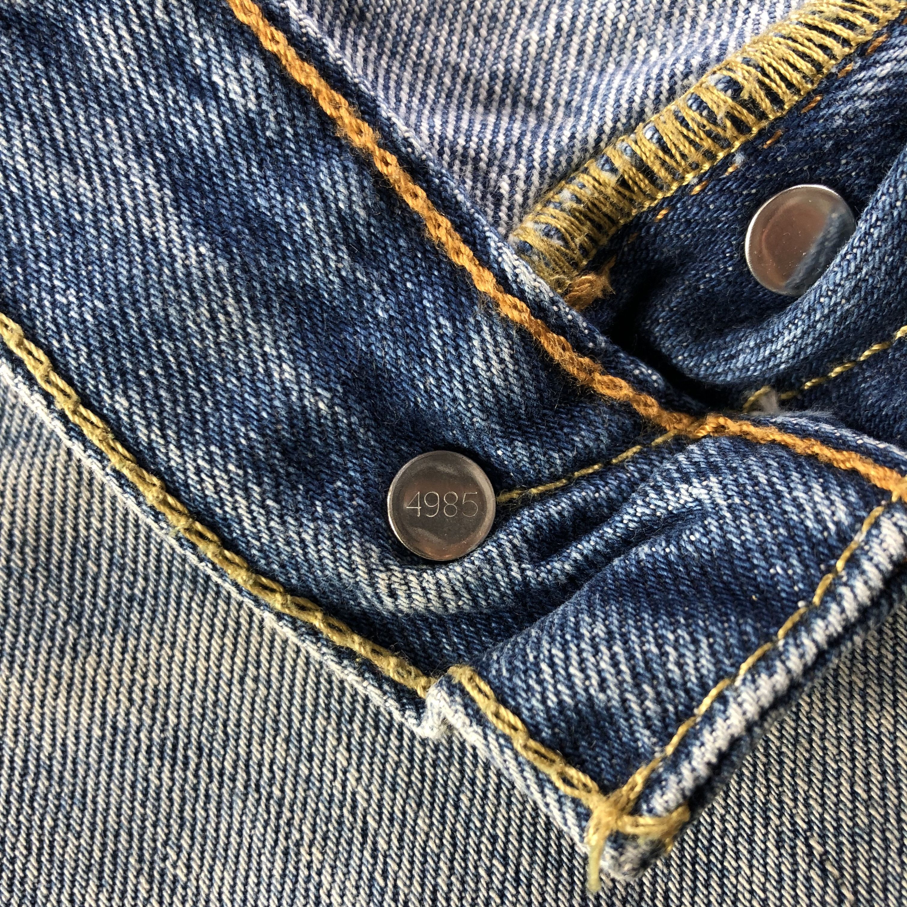 Levi's × Vintage Vintage Blue Wash Levis 501 Jeans-JM3320 Size US 33 - 9 Thumbnail
