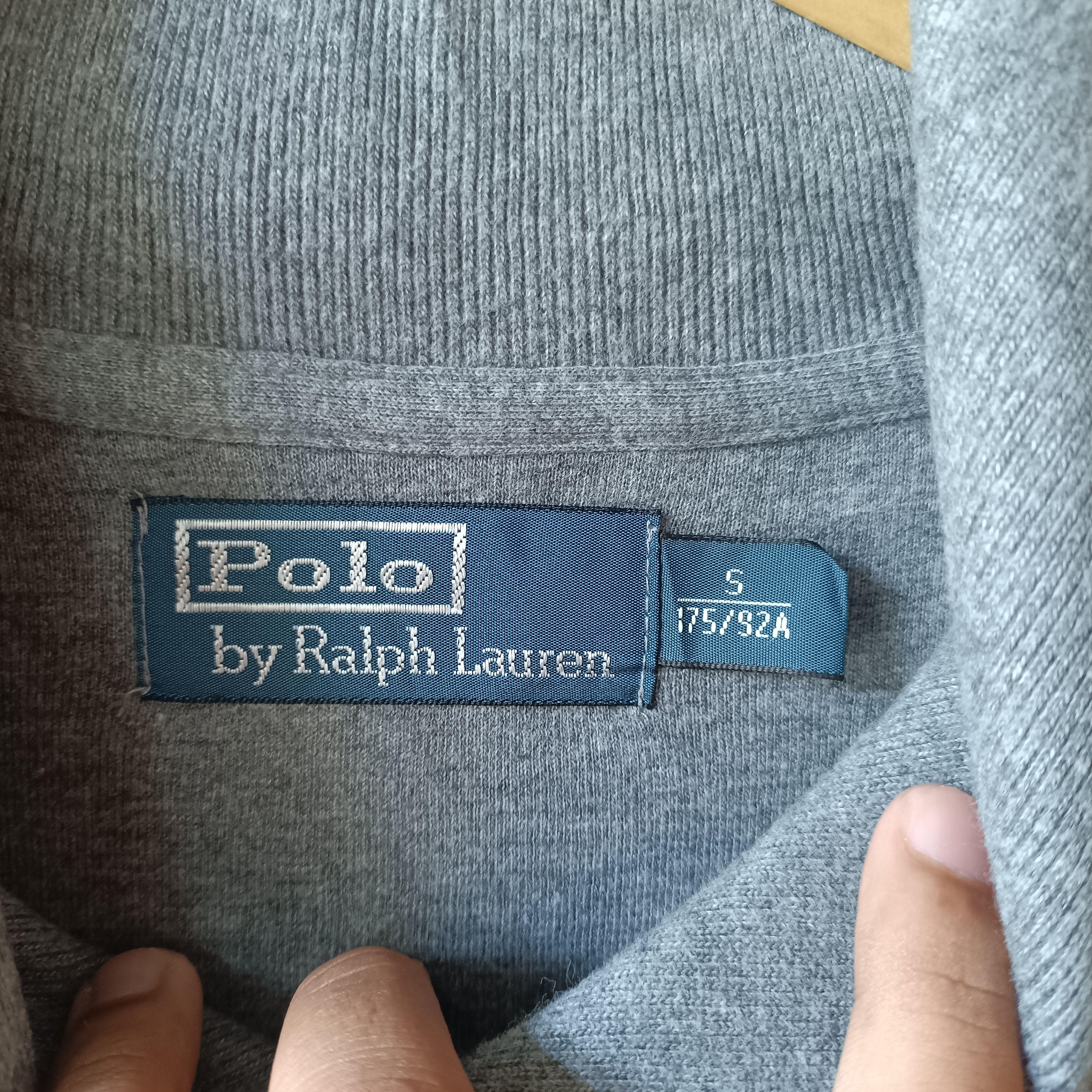 Polo Ralph Lauren Vintage Polo Ralph Lauren Shawl Collar Sweatshirt Size US S / EU 44-46 / 1 - 7 Thumbnail