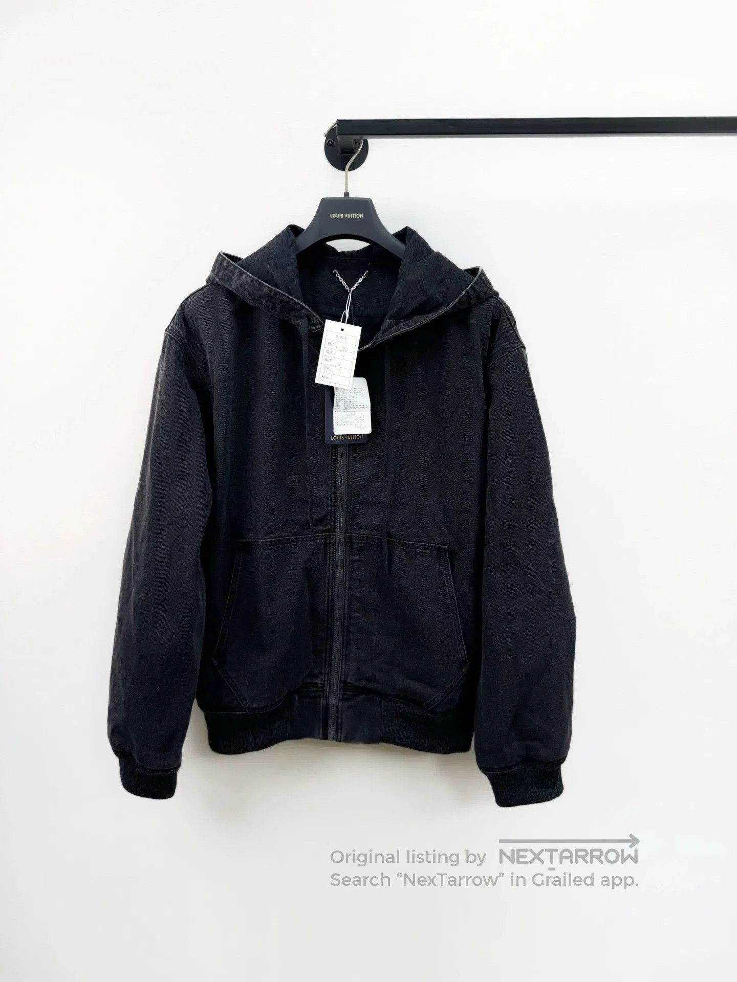 Louis Vuitton Louis Vuitton Hooded Denim Jacket. Size US M / EU 48-50 / 2 - 1 Thumbnail