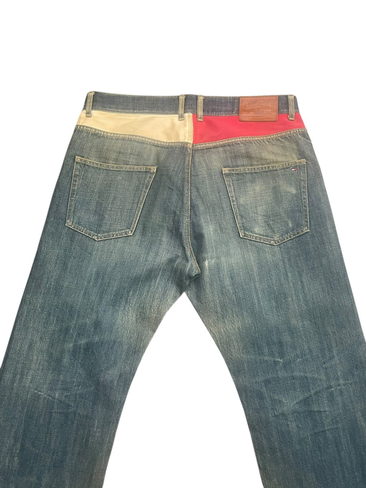 Tommy Hilfiger Tommy Faded Distresed Denim Size US 36 / EU 52 - 10 Thumbnail