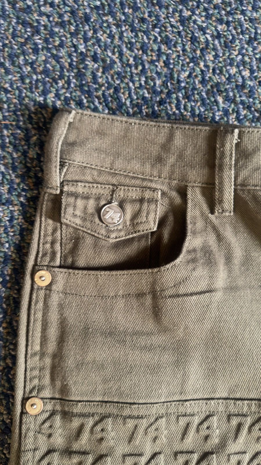 74 Is War 74 Double Knee Carpenter Size US 32 / EU 48 - 5 Thumbnail