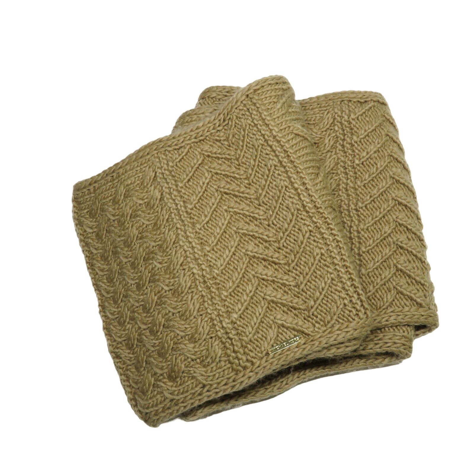 Michael Kors Michael Kors Tan Chunky Knit Infinity Scarf Cozycore Size ONE SIZE - 1 Thumbnail