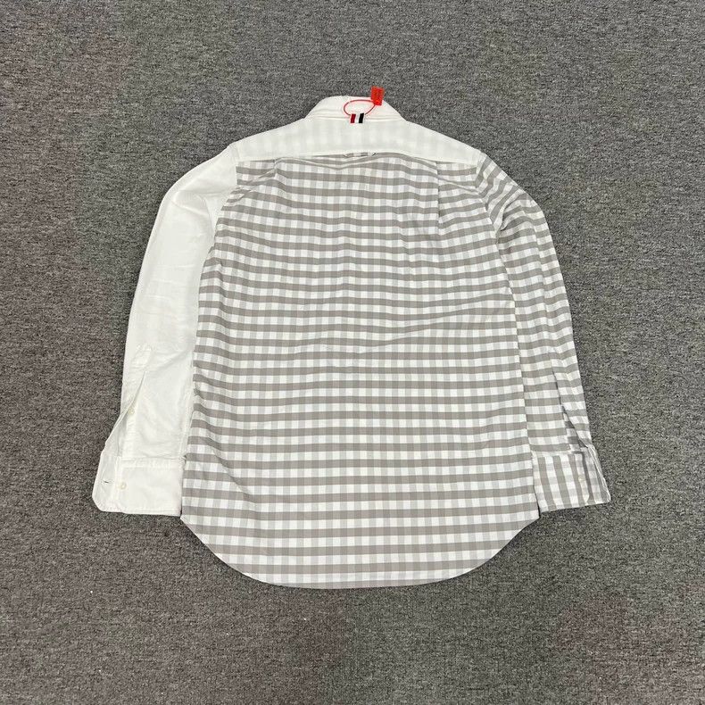 Thom Browne Thom Browne Patchwork long-sleeved shirt Size US S / EU 44-46 / 1 - 2 Thumbnail