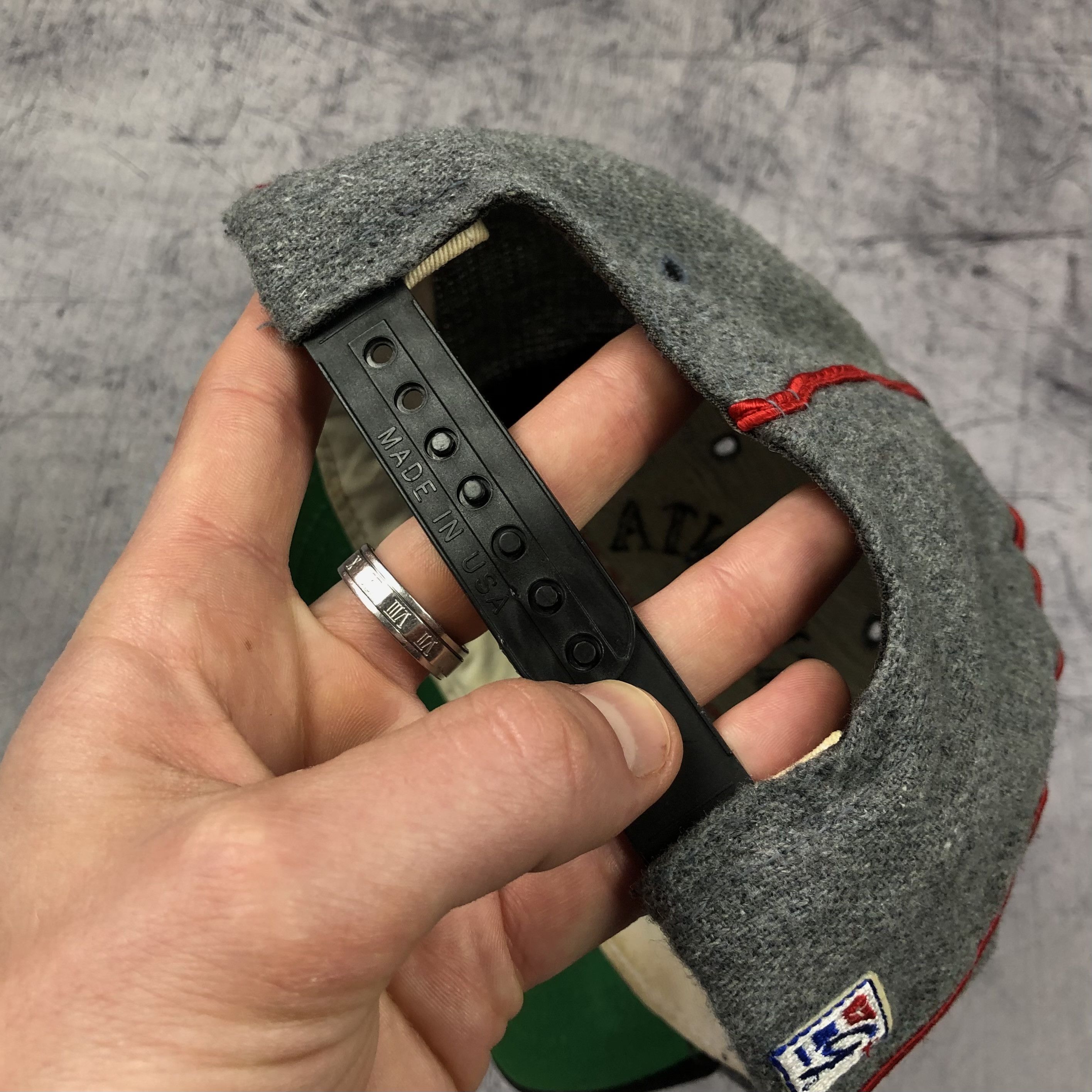 NFL NFL 90s Atlanta Falcons Cap Size ONE SIZE - 5 Thumbnail