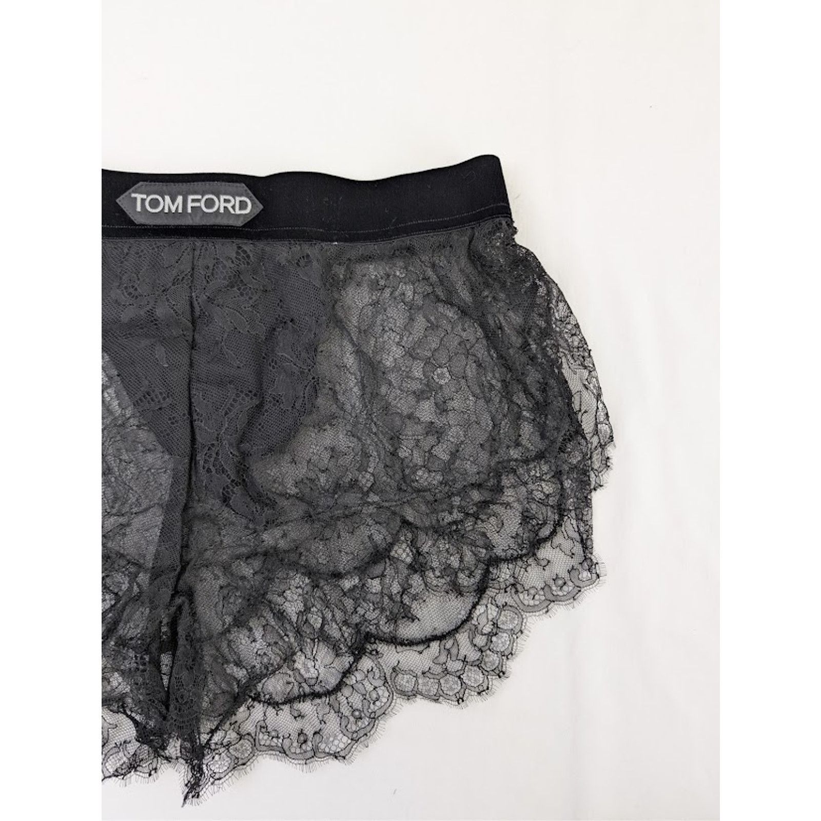Tom Ford o1rshd1 Size: XL / Lace Boxer Short in Black Size US 36 / EU 52 - 4 Thumbnail
