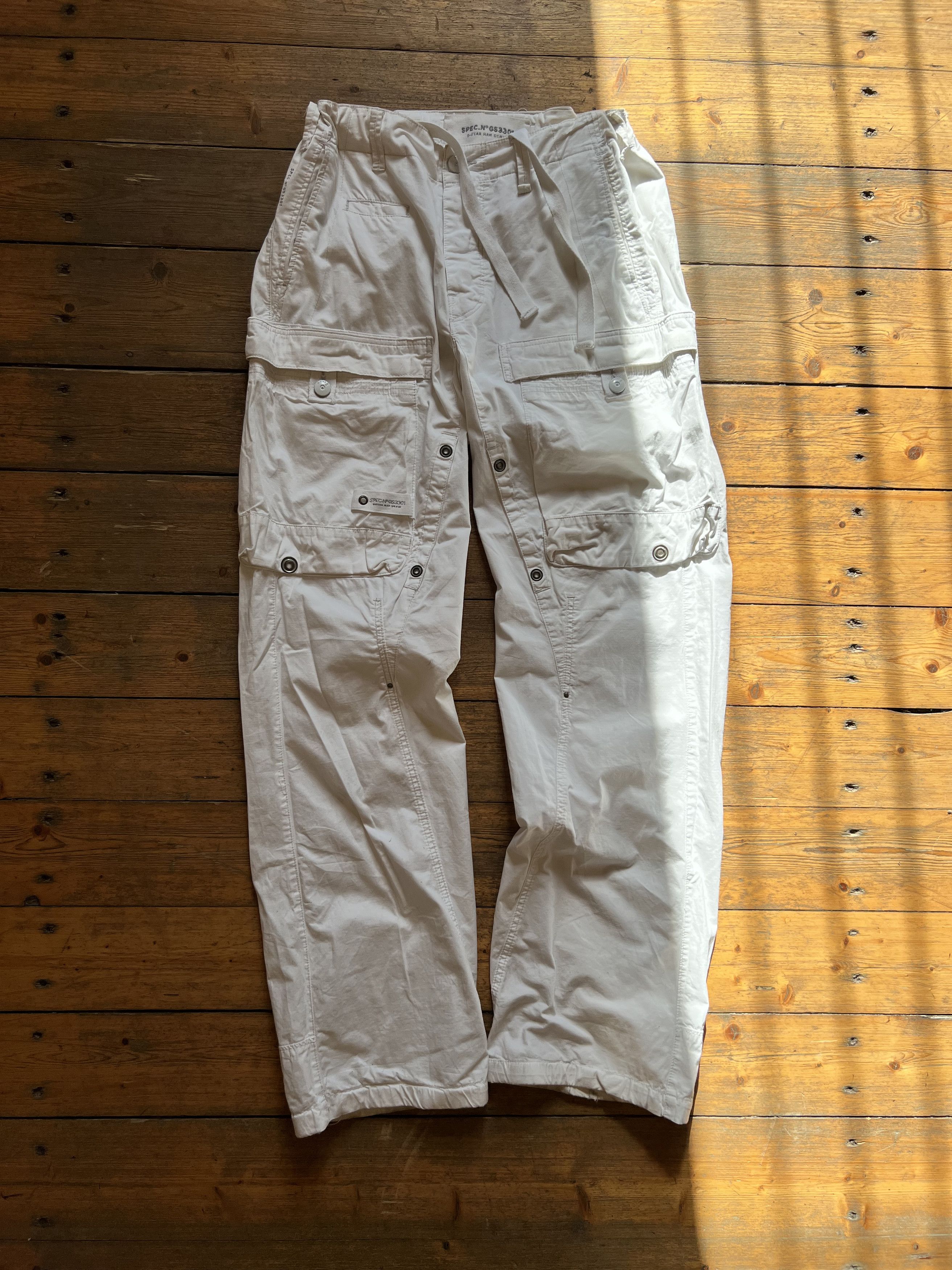 G-Star × Japanese Brand G-Star Vintage Heavy Cotton Cargo SPEC Pant Double Side Size US 34 / EU 50 - 11 Thumbnail