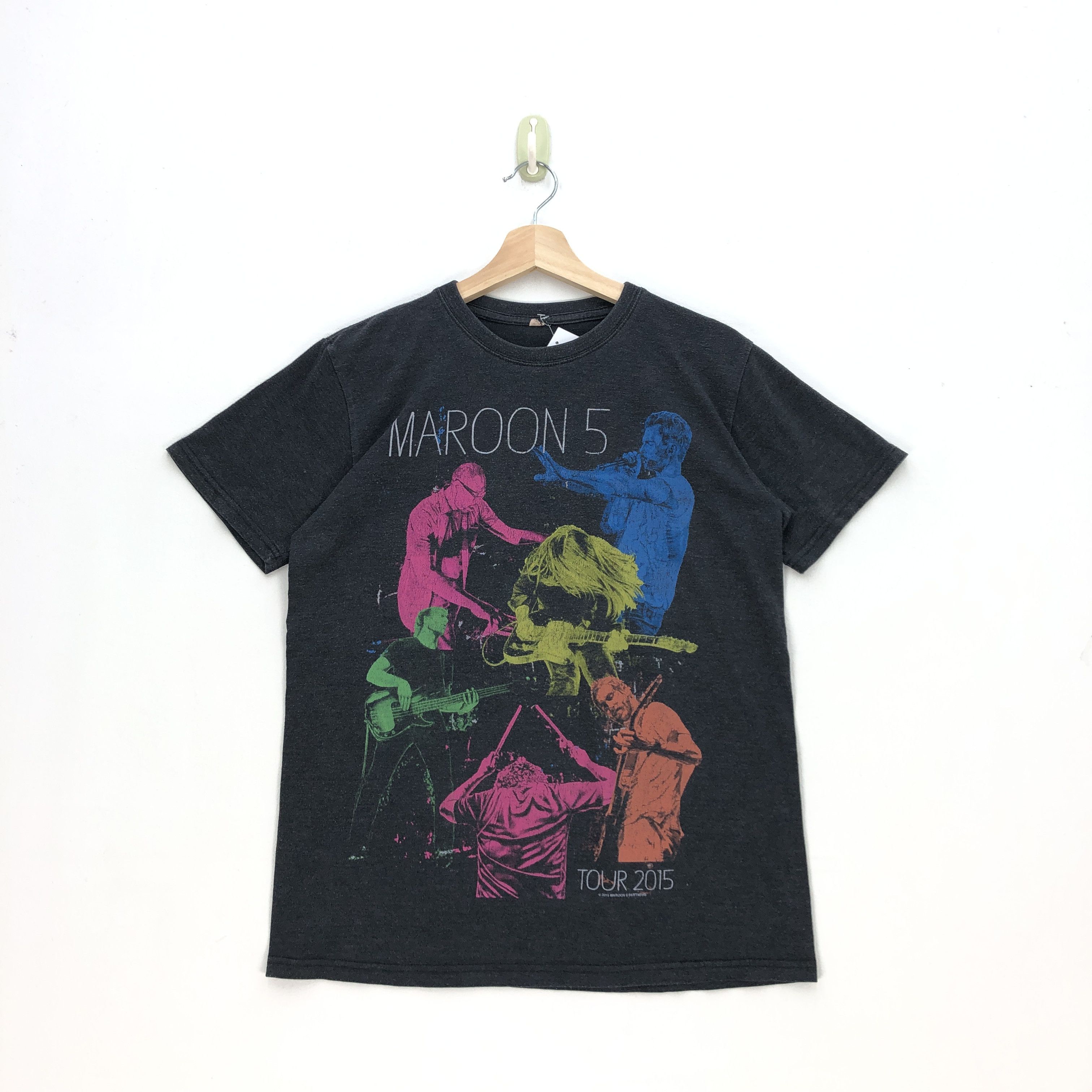Band Tees Vintage Y2K Maroon 5 T Shirt Maroon 5 Tour Band Crewneck Tee Size US M / EU 48-50 / 2 - 1 Thumbnail