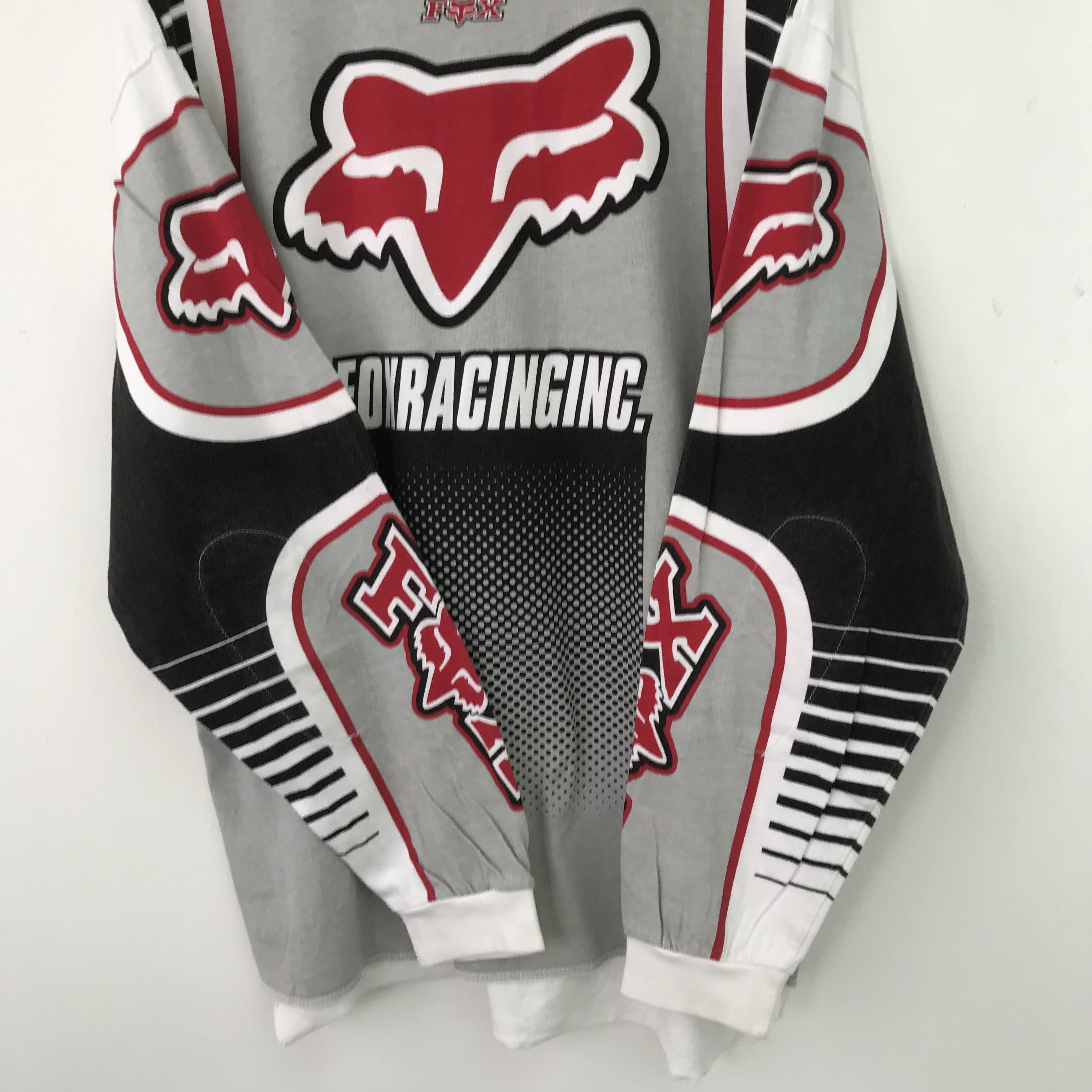 Fox Racing Vintage Fox Racing Team Motocross Tshirt - 232 Size US L / EU 52-54 / 3 - 6 Thumbnail