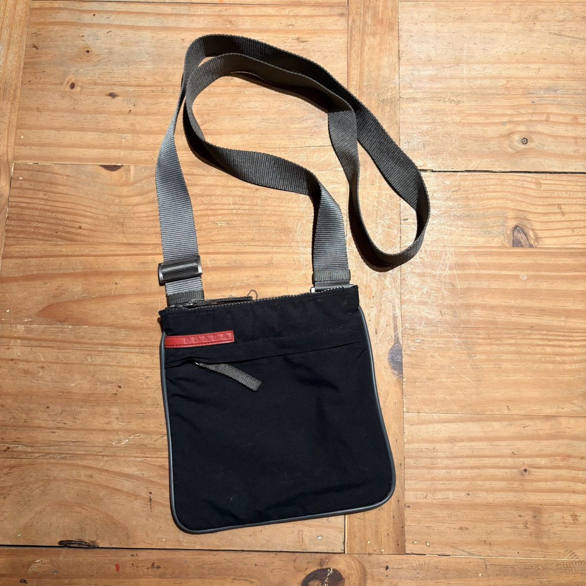 バッグ prada 1999SS nylon crossbody bag Crossbody Bag Prada Chest Rig PRADA AW1999 Chest Rig Fur Backpack