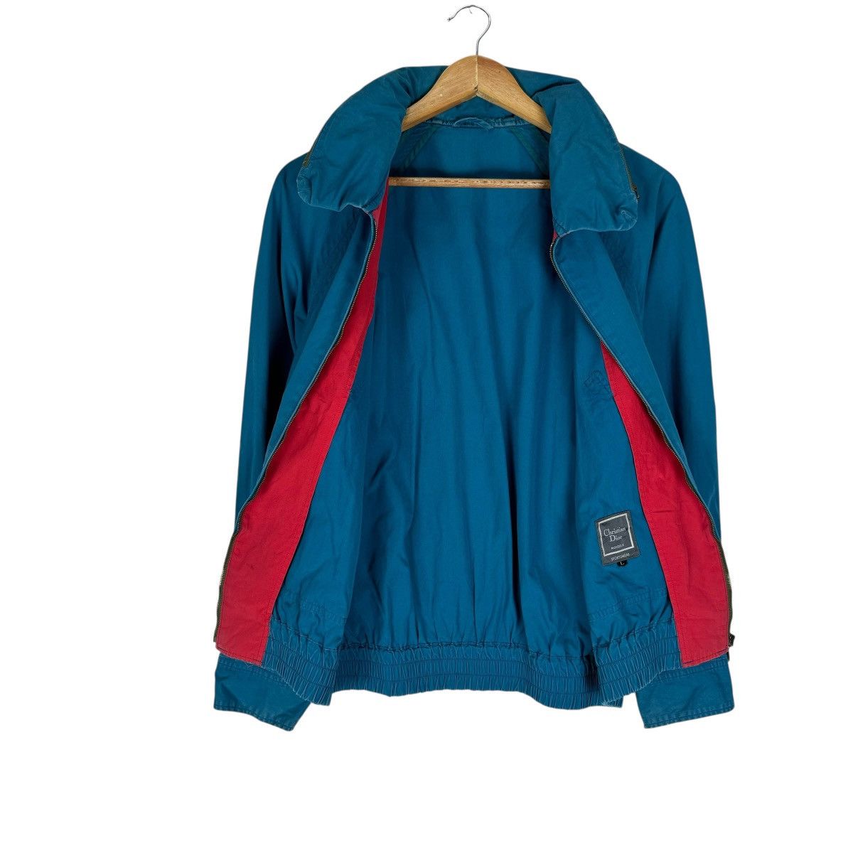 Christian Dior Monsieur 🌟80s CHRISTIAN DIOR MONSIEUR HOODIE BOMBER JACKET Size US L / EU 52-54 / 3 - 10 Thumbnail
