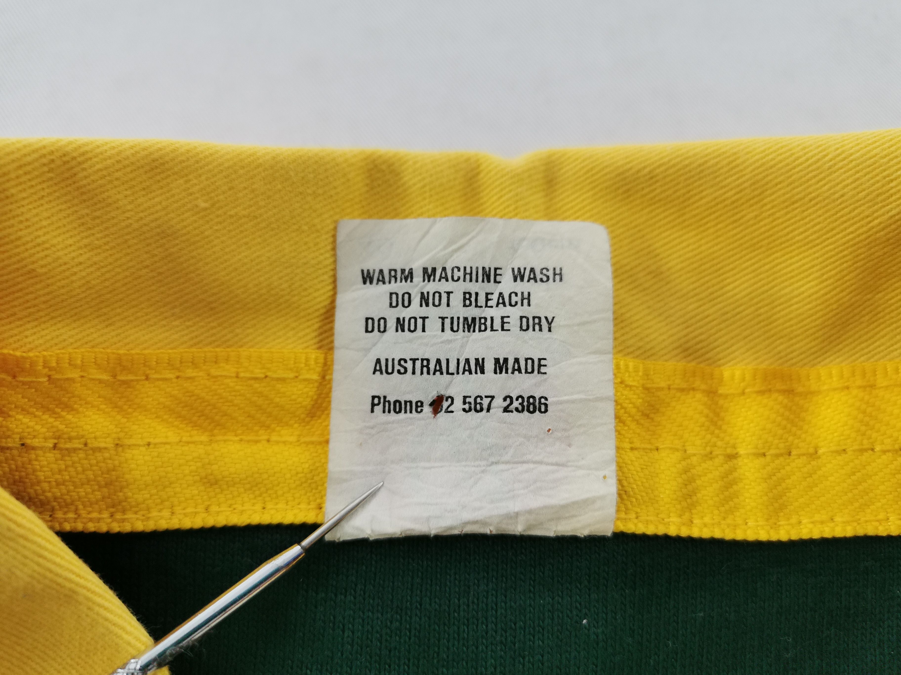 Vintage Vintage 90s National Australia Rugby by Good Fellows Polo T Size US M / EU 48-50 / 2 - 6 Thumbnail