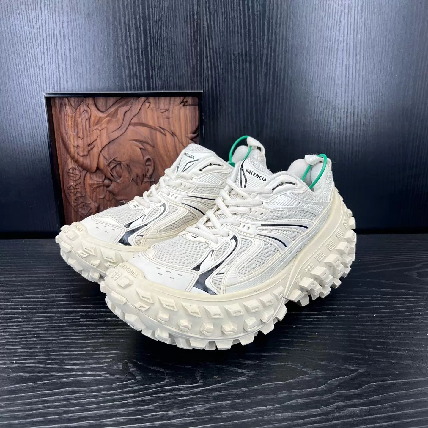 Balenciaga Balenciaga Tire Sneaker White/Black EU 39 Size US 8.5 / IT 38.5 - 1 Thumbnail