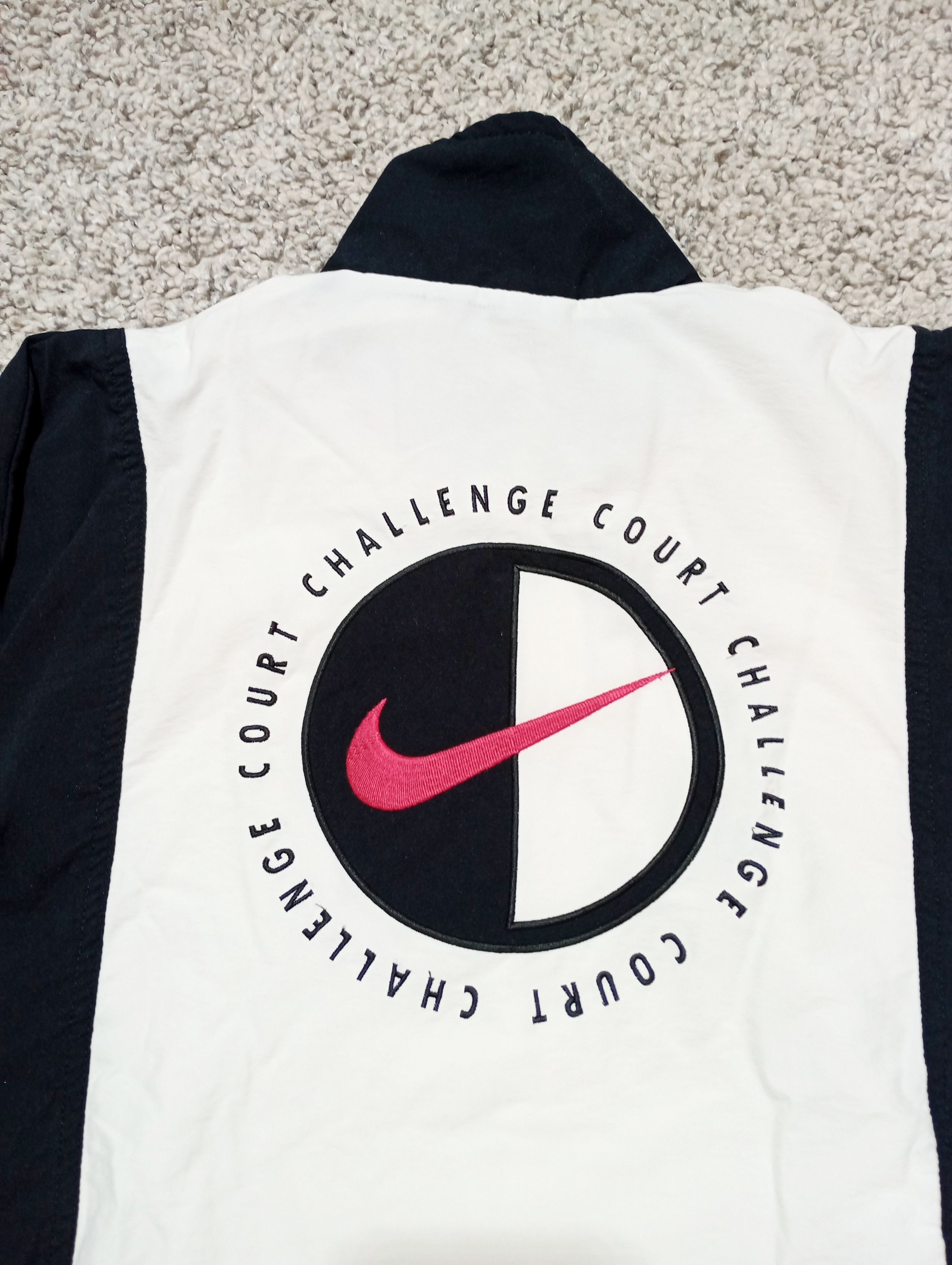 Nike Vintage Nike Challenge Court Jacket Andre Agassi Windbreaker Size US S / EU 44-46 / 1 - 3 Thumbnail