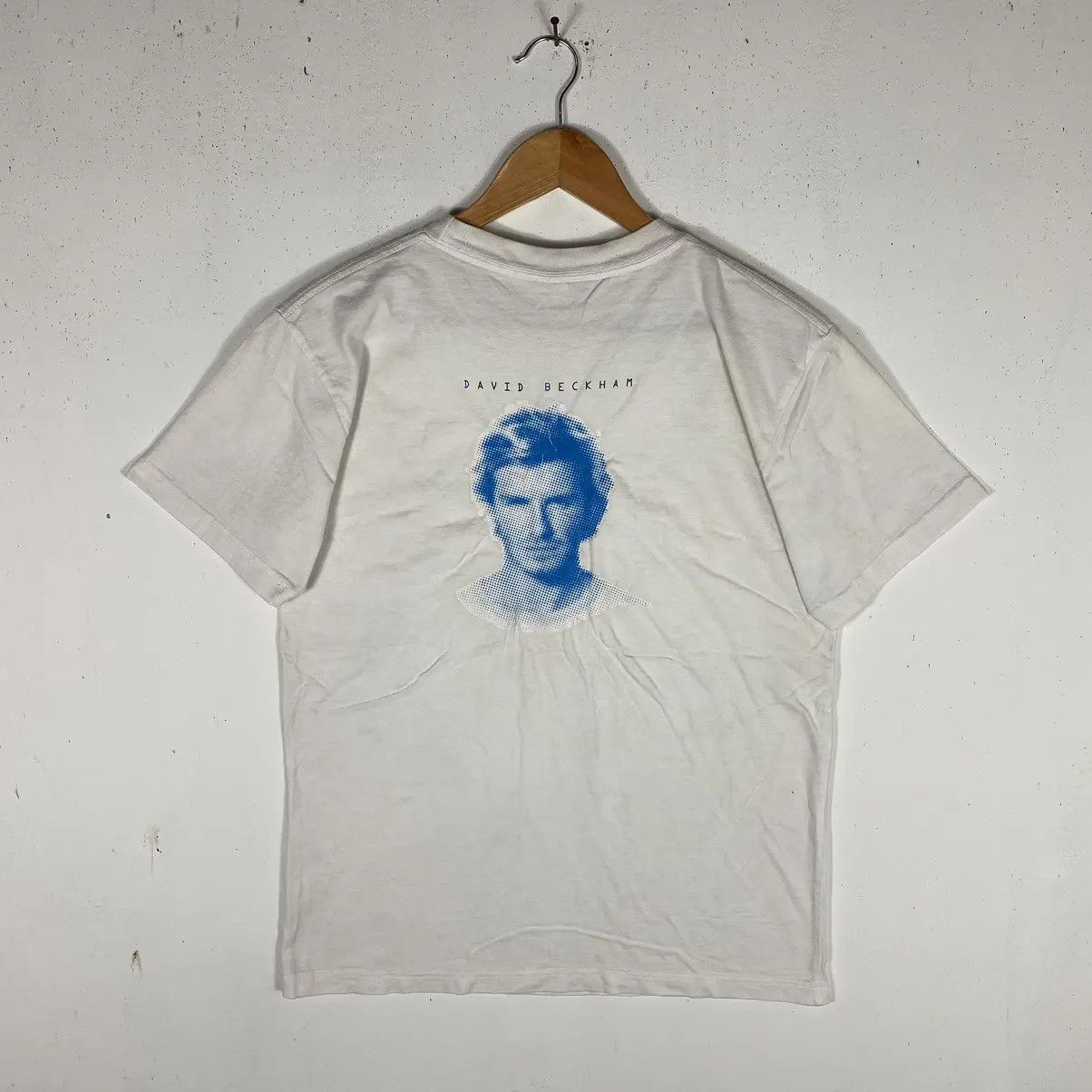 David Beckham VINTAGE 90's DAVID BECKHAM PROMO SIGNATURE TEE Size US M / EU 48-50 / 2 - 2 Thumbnail