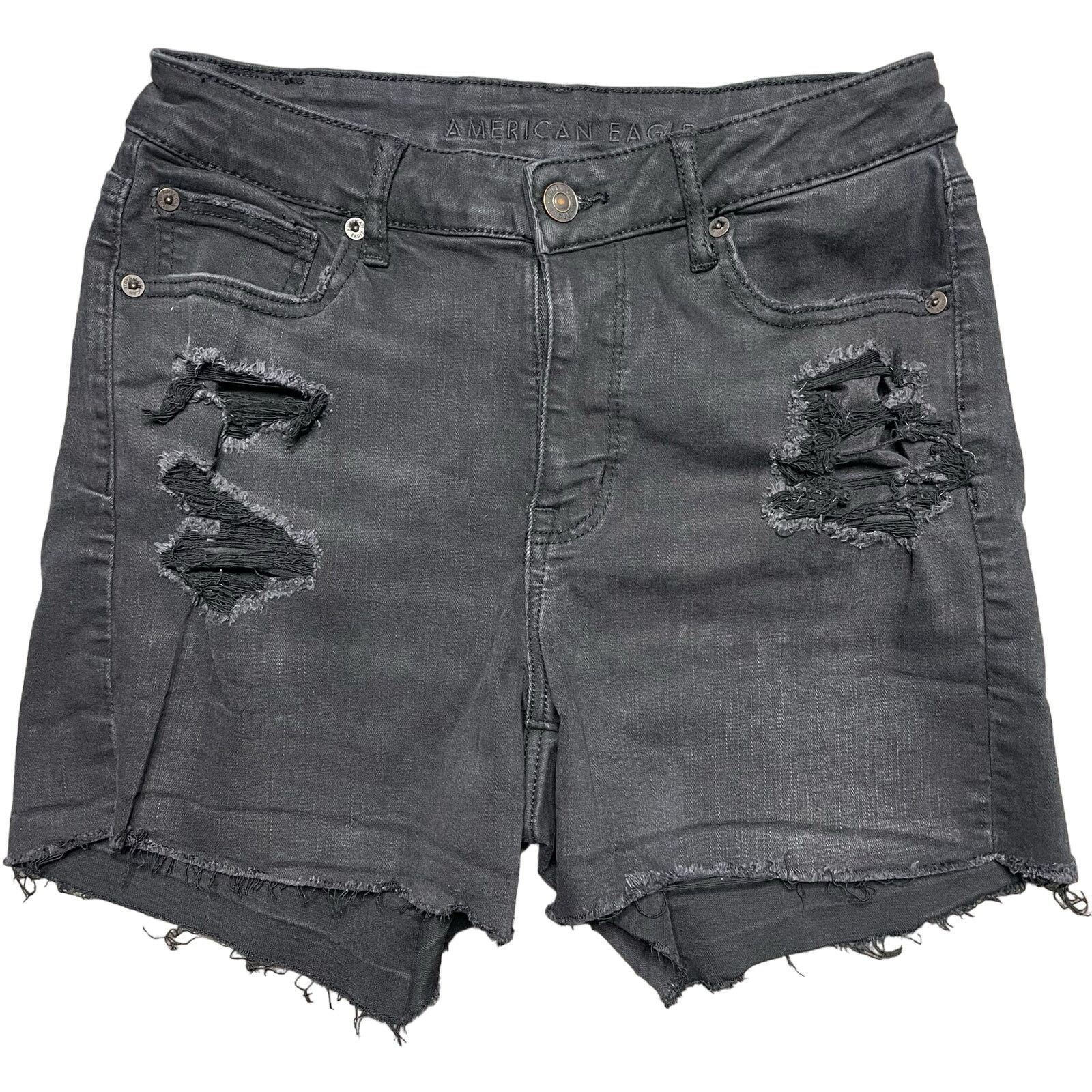 American Eagle Outfitters American Eagle Denim Cut Offs Size 30" / US 8 / IT 44 - 1 Thumbnail