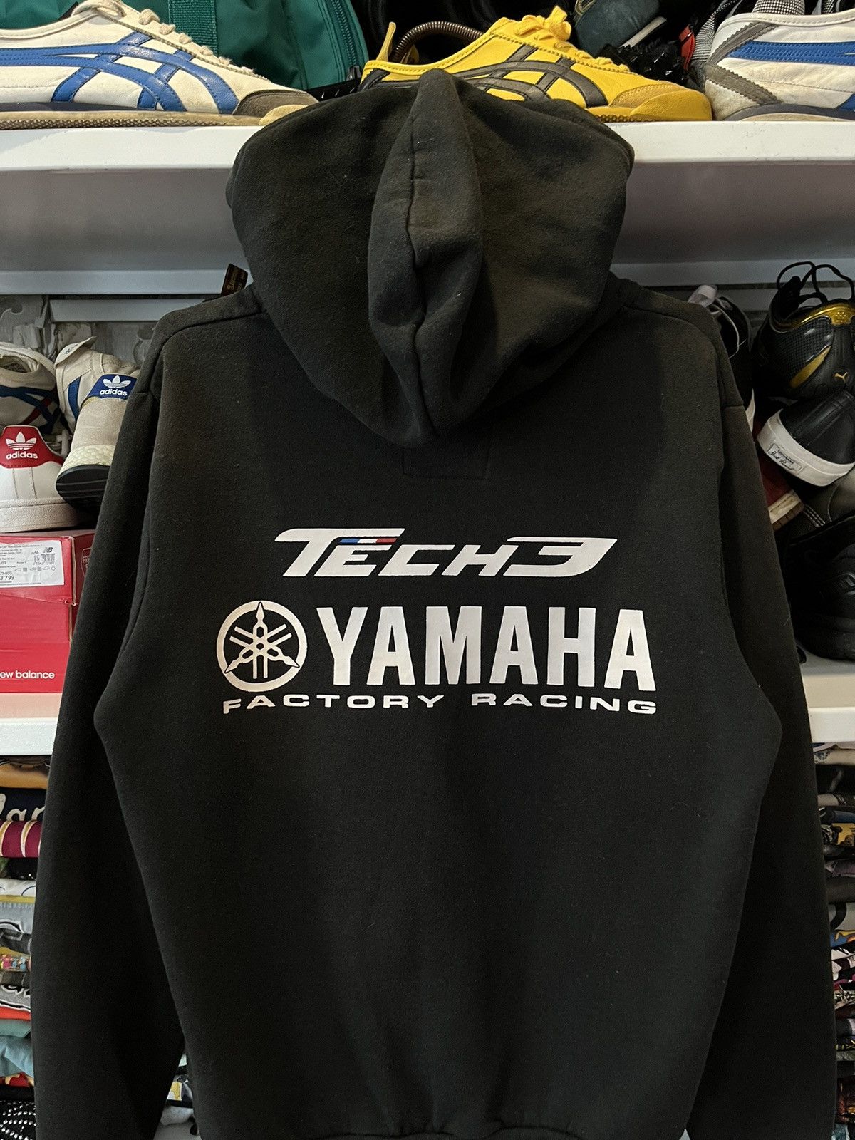 Vintage Mens Vintage Yamaha Hoodie Racing Jacket Rare Size US M / EU 48-50 / 2 - 5 Thumbnail