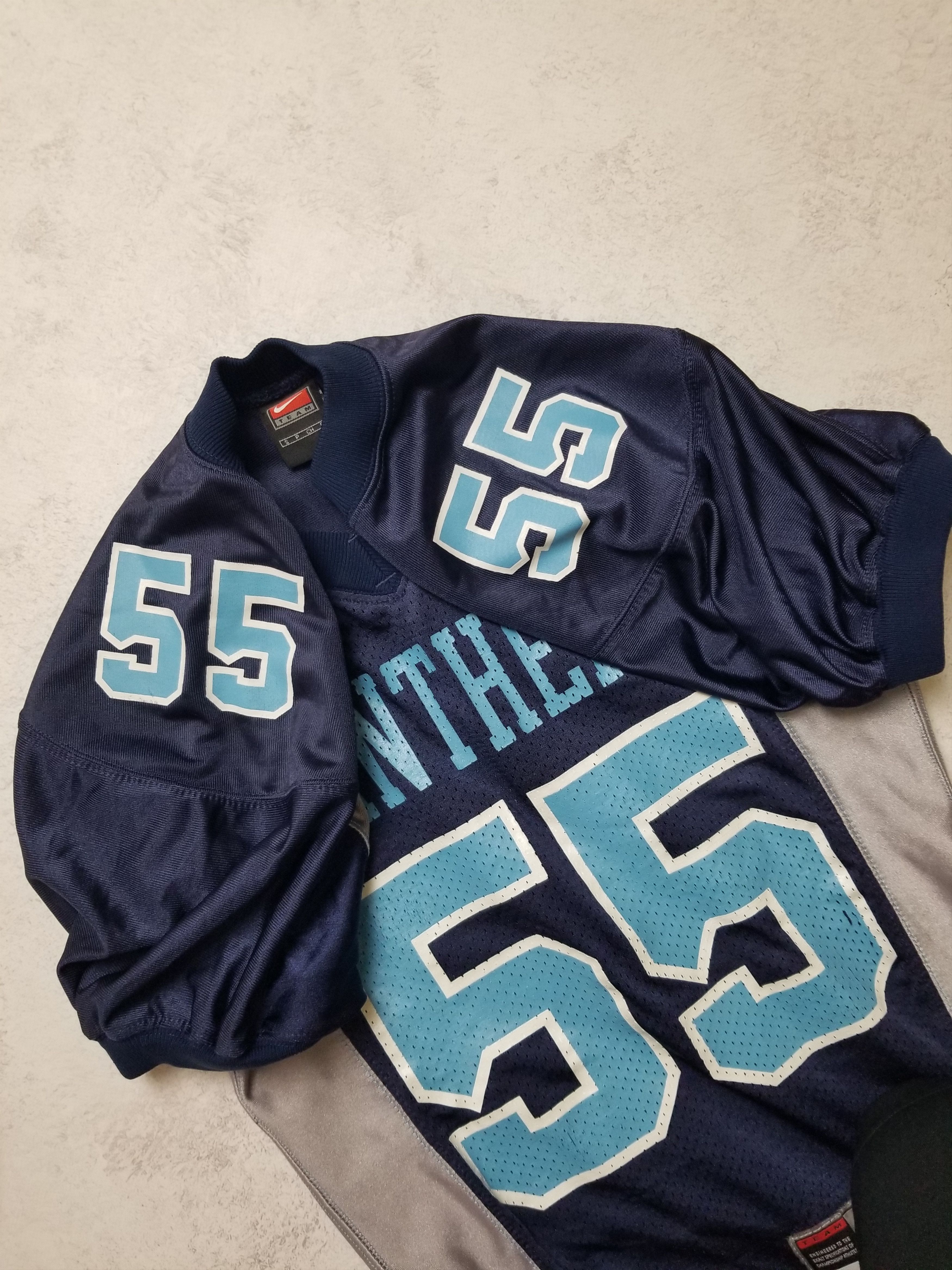 Nike Vintage Nike Panthers #55 NFL Jersey Size US S / EU 44-46 / 1 - 9 Thumbnail