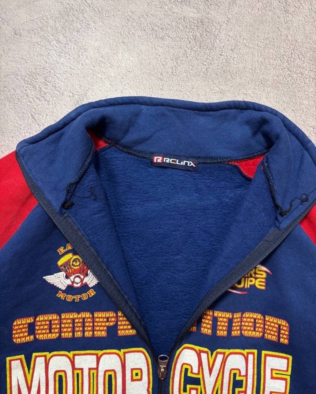 Vintage Vintage Racing Motorcycle red hot hoodie Distressed Size US M / EU 48-50 / 2 - 5 Thumbnail