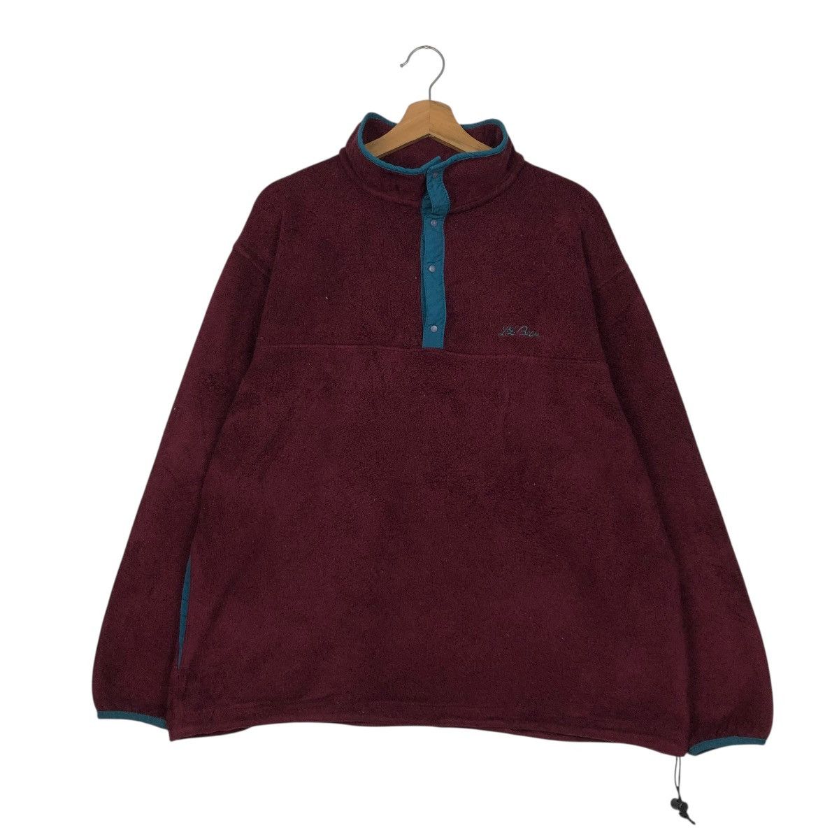 Japanese Brand 🔥VINTAGE FLEECE HALF BUTTON ANORAK L.L.BEAN FREEPORT MAINE Size US M / EU 48-50 / 2 - 3 Thumbnail